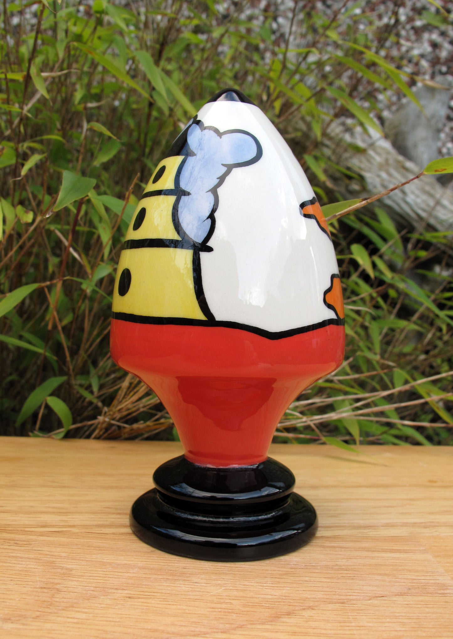 Lorna Bailey Rare ORIENTAL BULLET Sugar Sifter Shaker Available January  2001