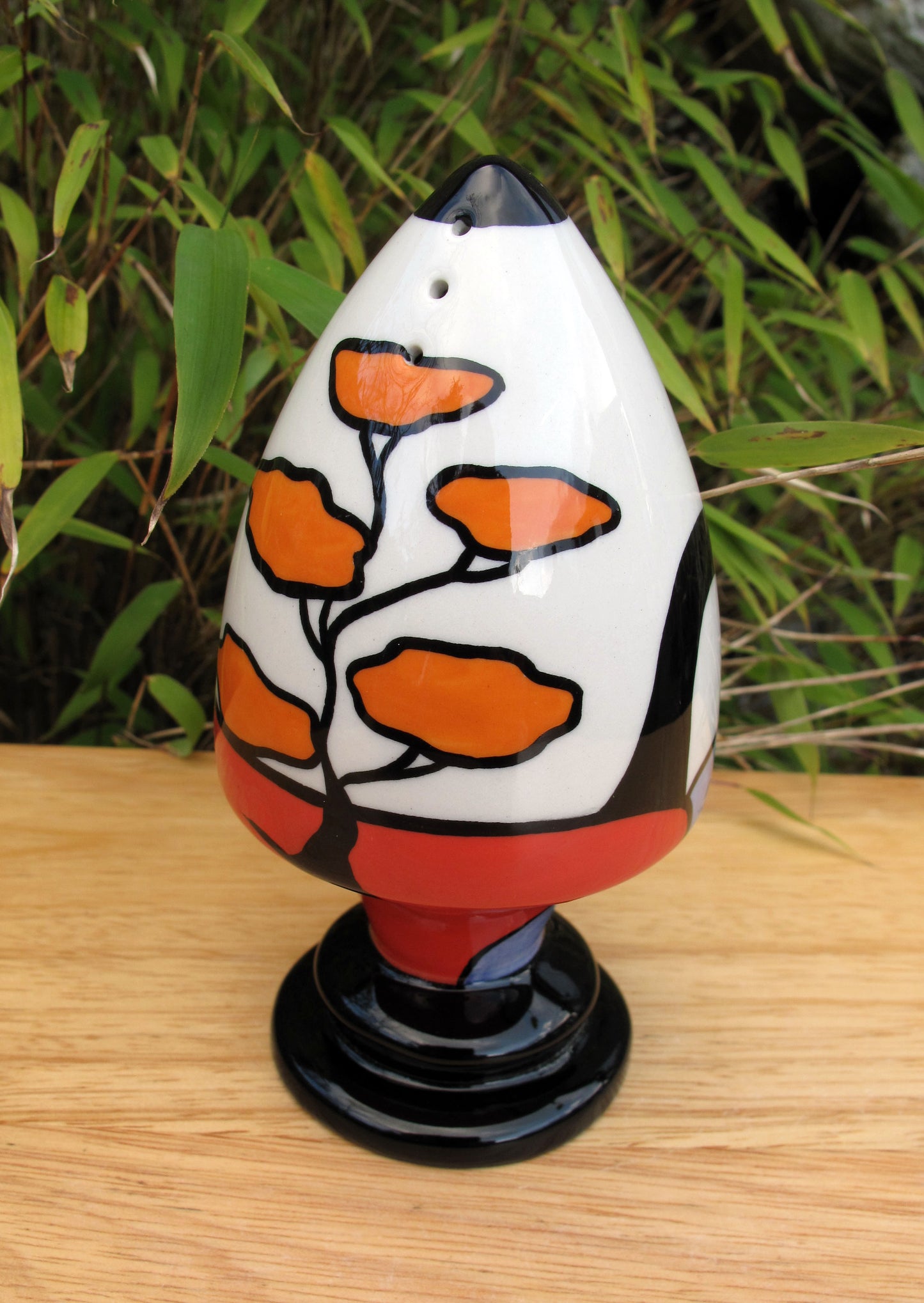Lorna Bailey Rare ORIENTAL BULLET Sugar Sifter Shaker Available January  2001