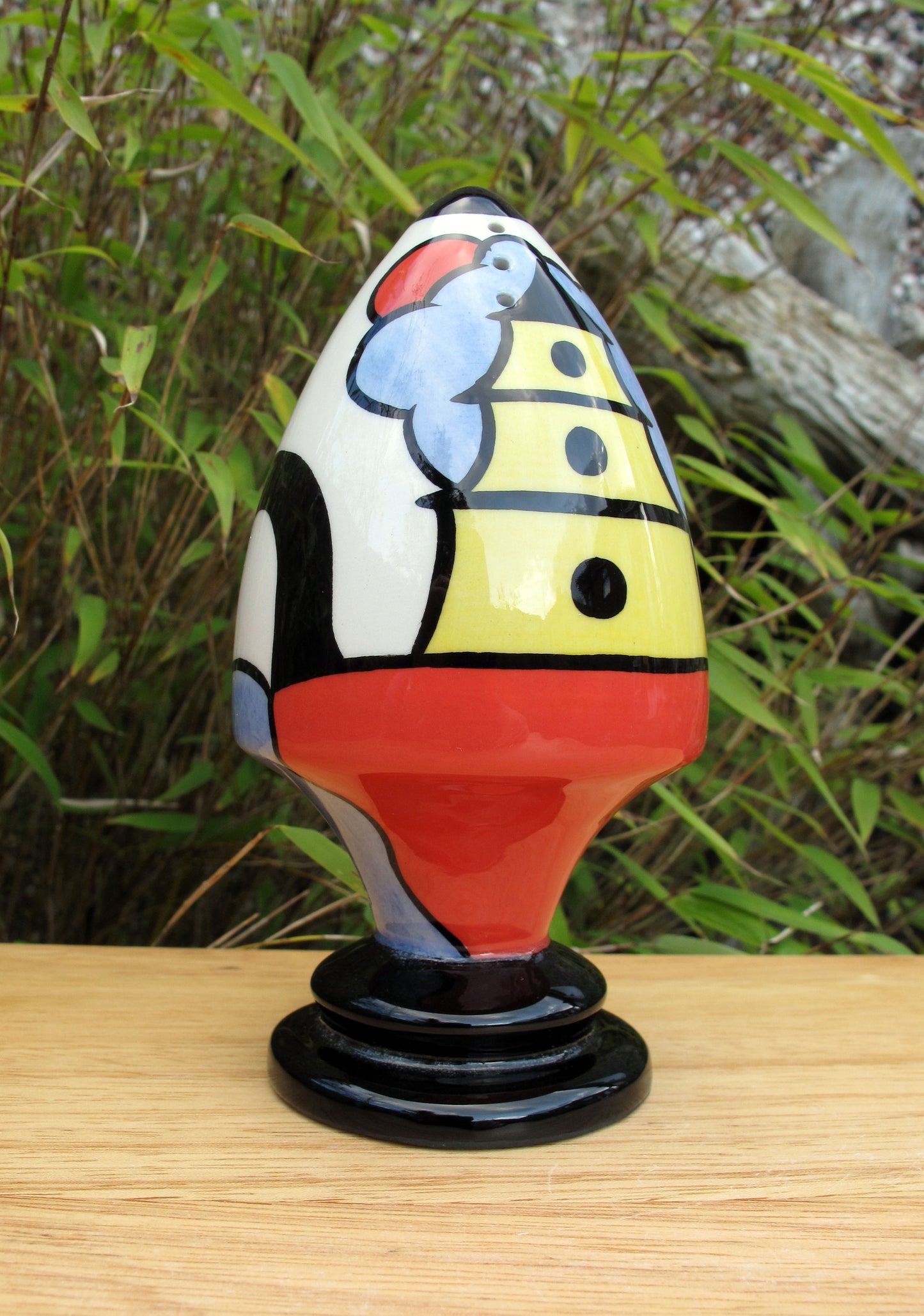 Lorna Bailey Rare ORIENTAL BULLET Sugar Sifter Shaker Available January  2001