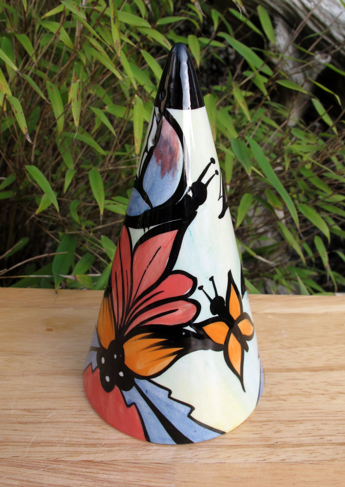 Lorna Bailey SUMMER Sugar Shaker Limited Edition 16/75  June 2004 Butterflies