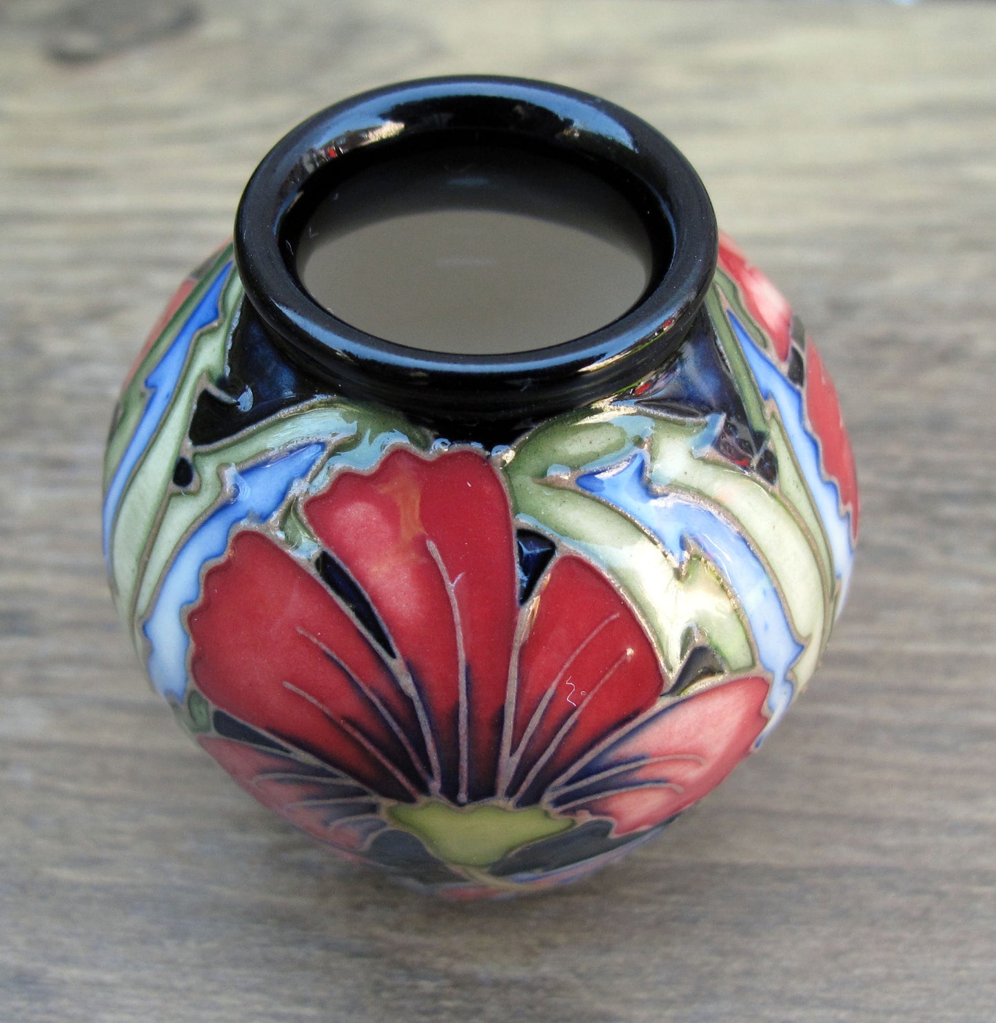Moorcroft Exquisite MEDIEVAL Miniature Vase Shape 4/2 Retail Price £245 R Bishop