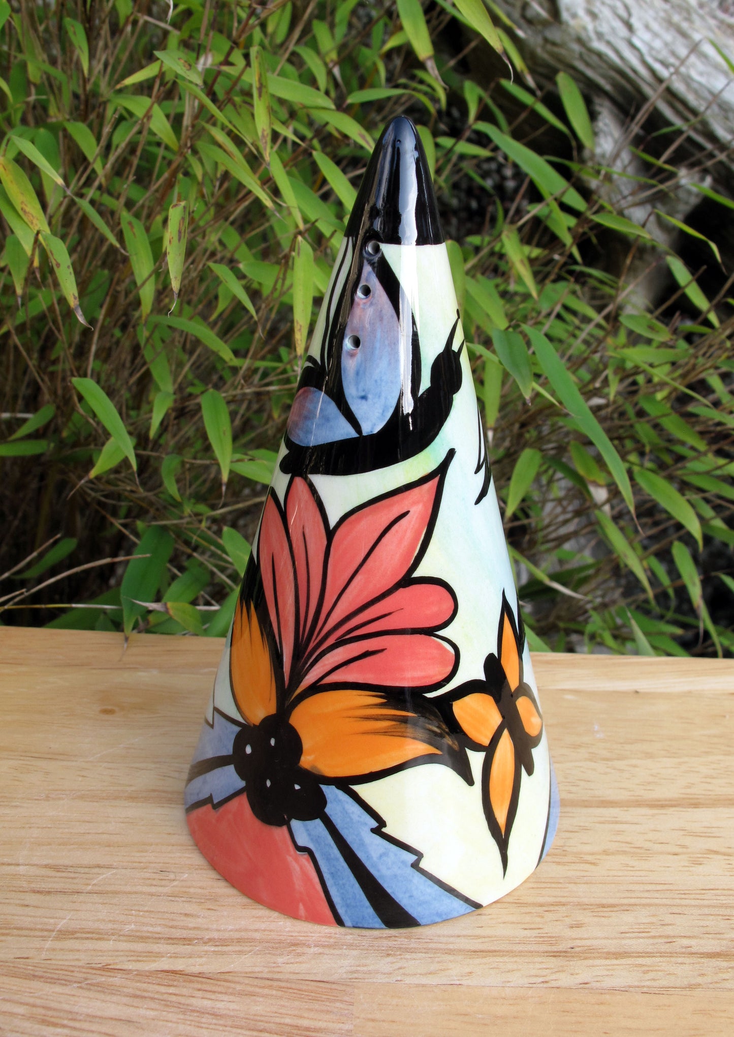 Lorna Bailey SUMMER Sugar Shaker Limited Edition 16/75  June 2004 Butterflies