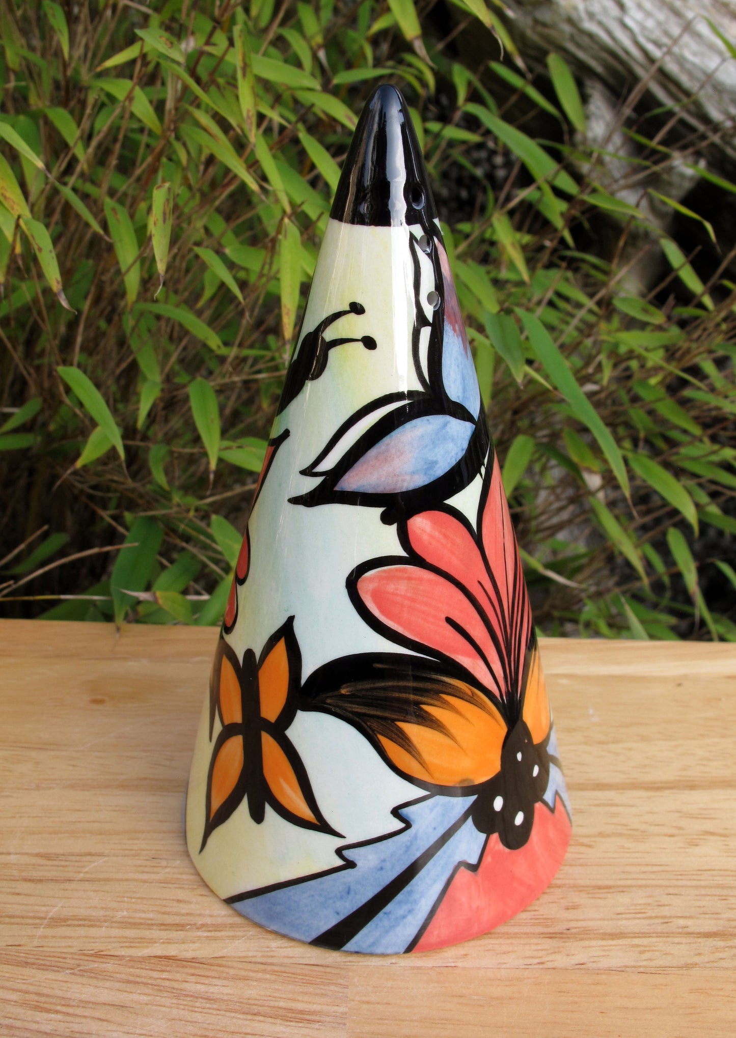 Lorna Bailey SUMMER Sugar Shaker Limited Edition 16/75  June 2004 Butterflies