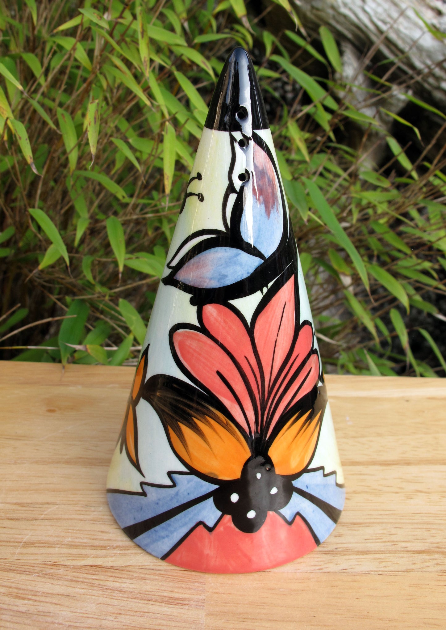 Lorna Bailey SUMMER Sugar Shaker Limited Edition 16/75  June 2004 Butterflies