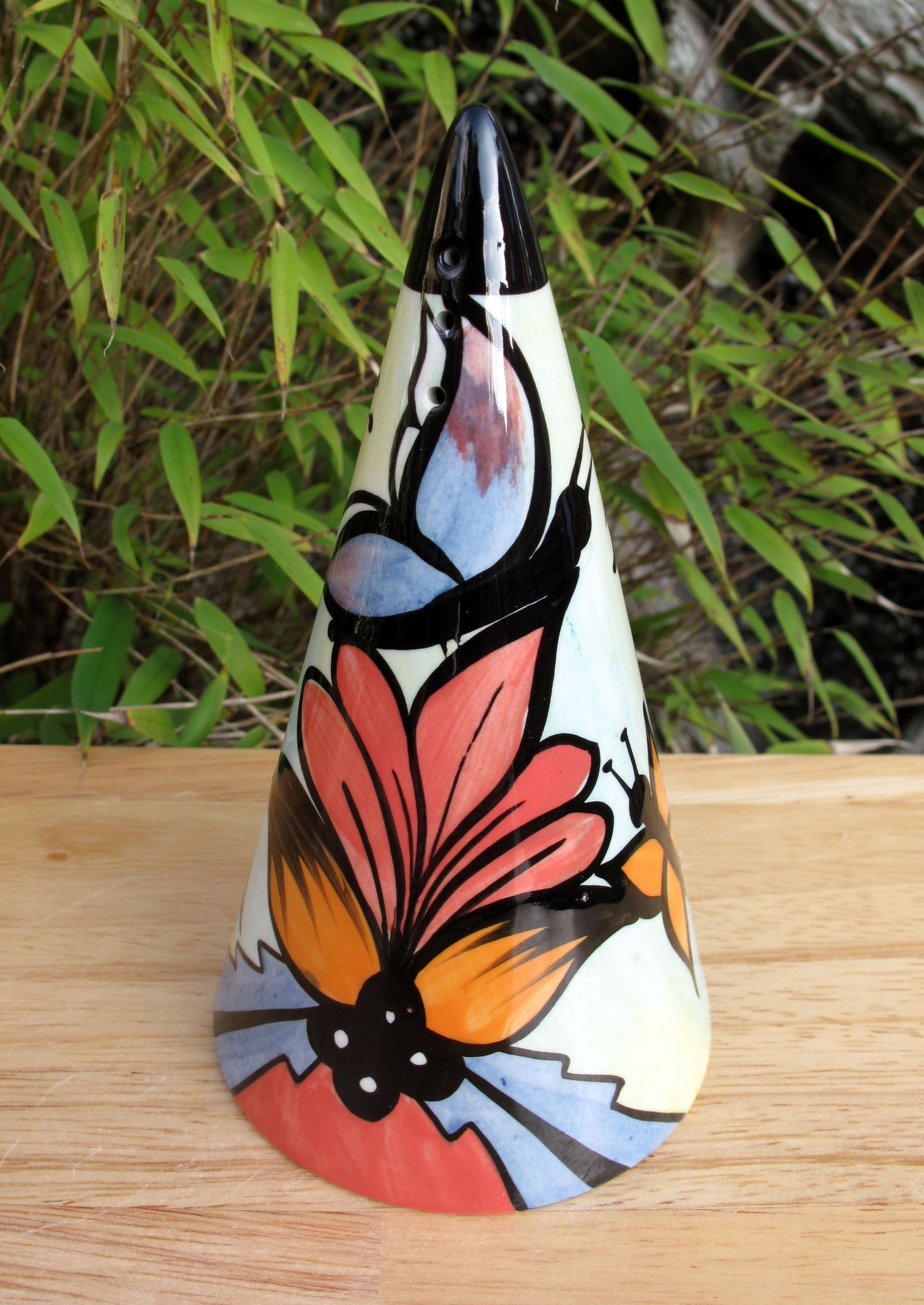 Lorna Bailey SUMMER Sugar Shaker Limited Edition 16/75  June 2004 Butterflies