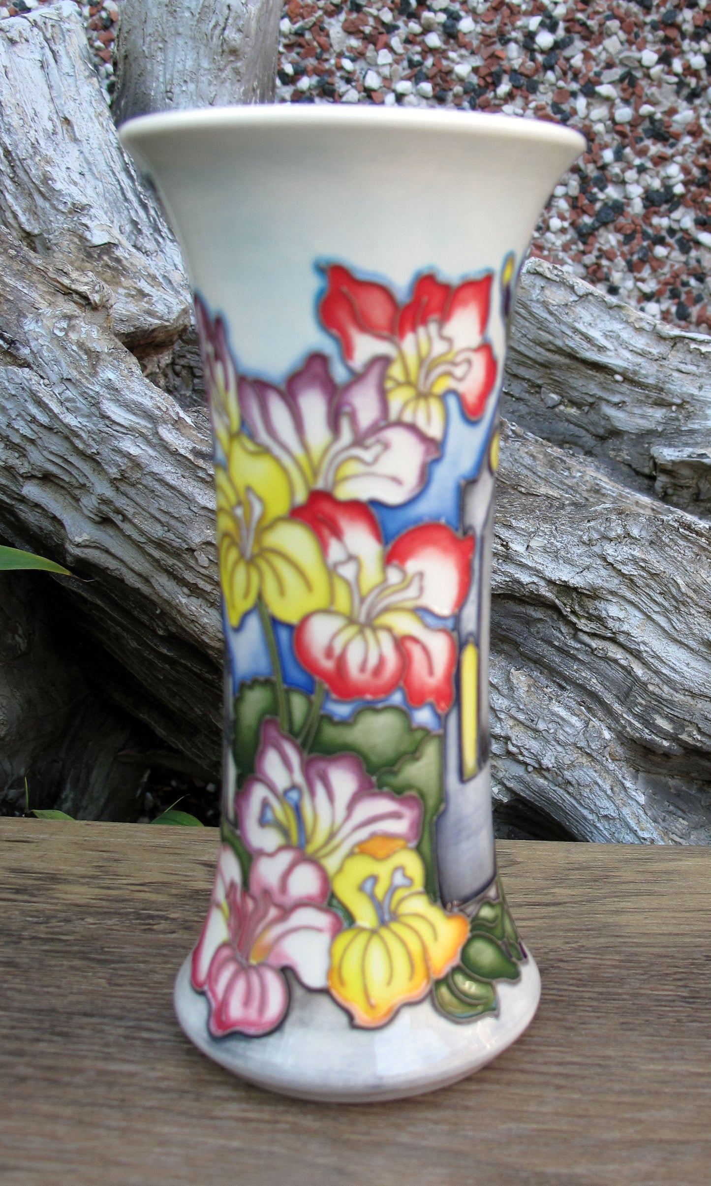 Moorcroft Rare Exquisite CHURCH Vase 159/6 Trial Dated 10.7.23 Retail Price £595