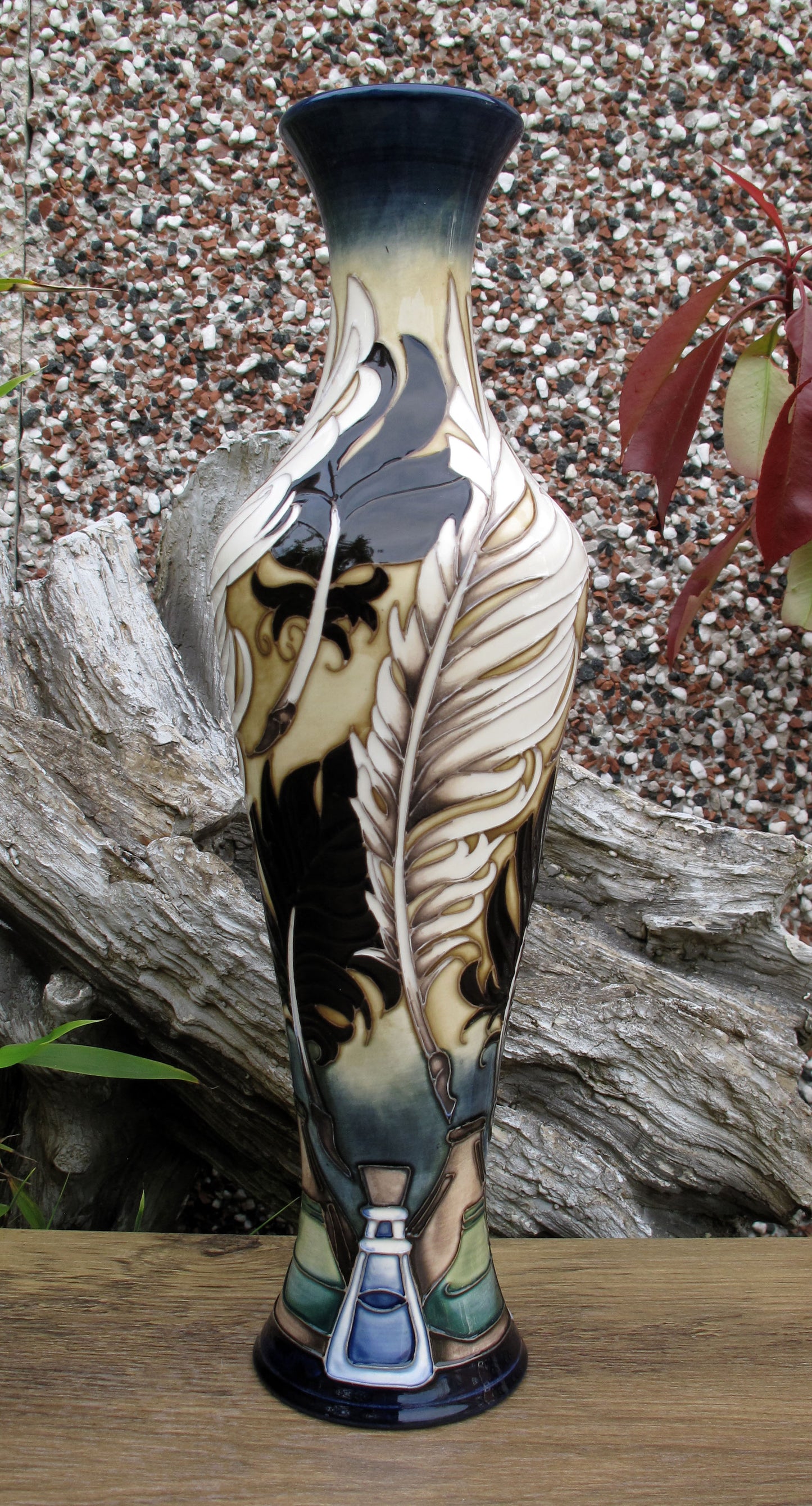 Moorcroft Rare THE WORDSMITH Vase 137/12 Limited Edition 9/10 Retail Price £825