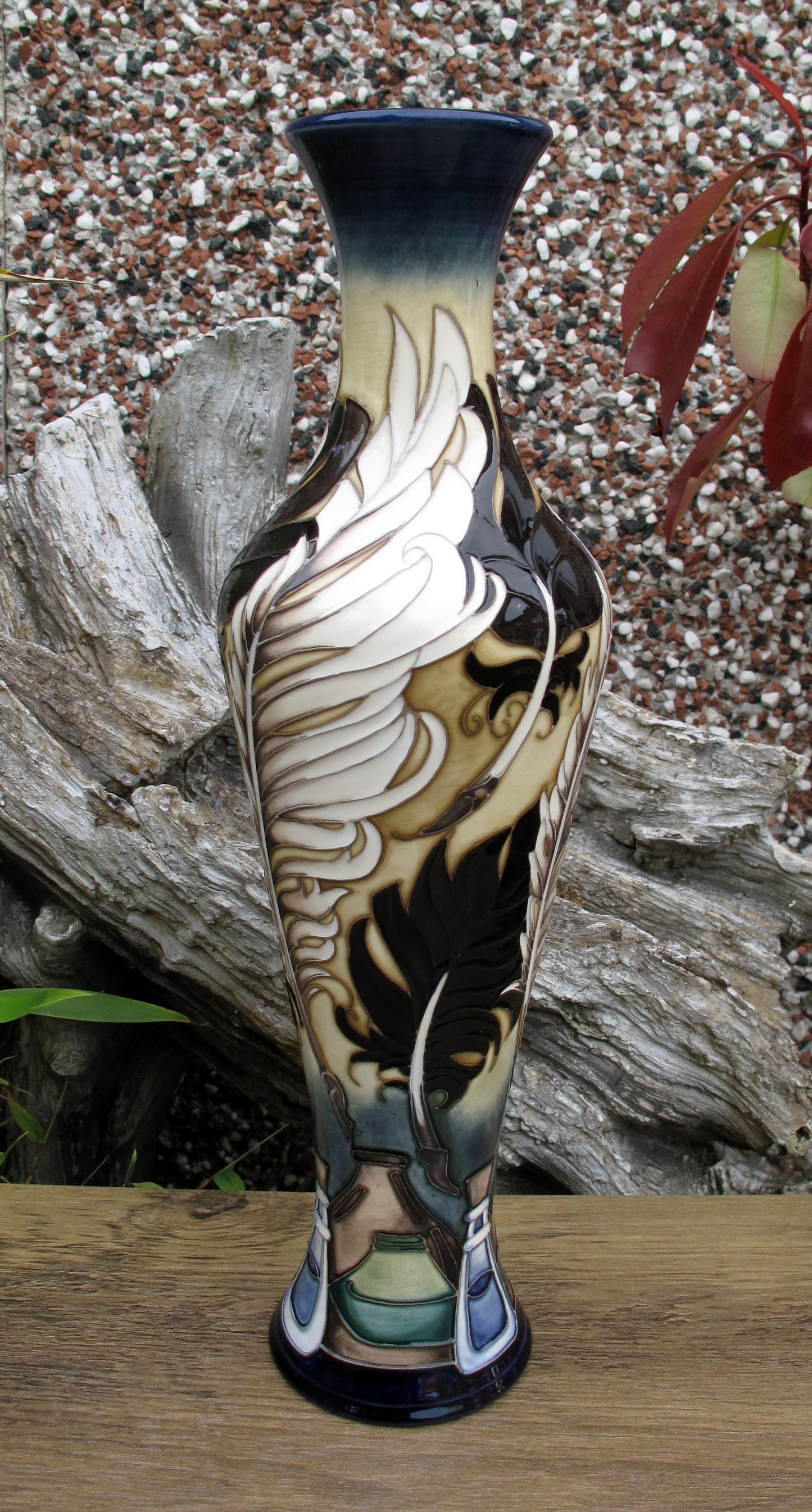 Moorcroft Rare THE WORDSMITH Vase 137/12 Limited Edition 9/10 Retail Price £825