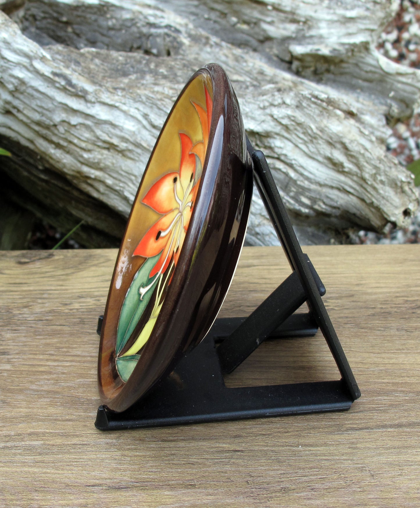 Moorcroft NATAL LILY Tray Coaster 780/4 Retail Price £275 Gold Members 2024-2025