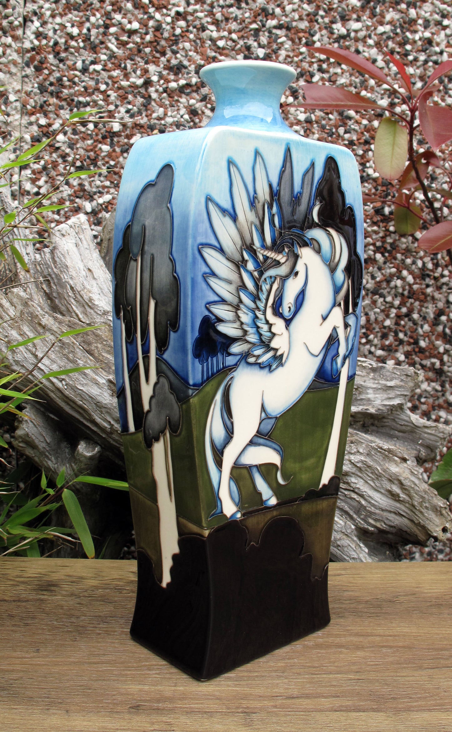 Moorcroft Rare HARPY Vase 39/12 Trial Dated 21.11.22 Retail Price £1415 Unicorn