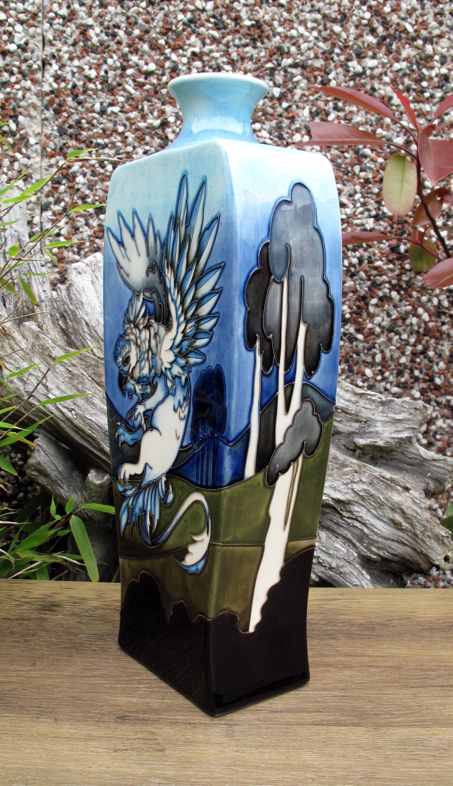 Moorcroft Rare HARPY Vase 39/12 Trial Dated 21.11.22 Retail Price £1415 Unicorn