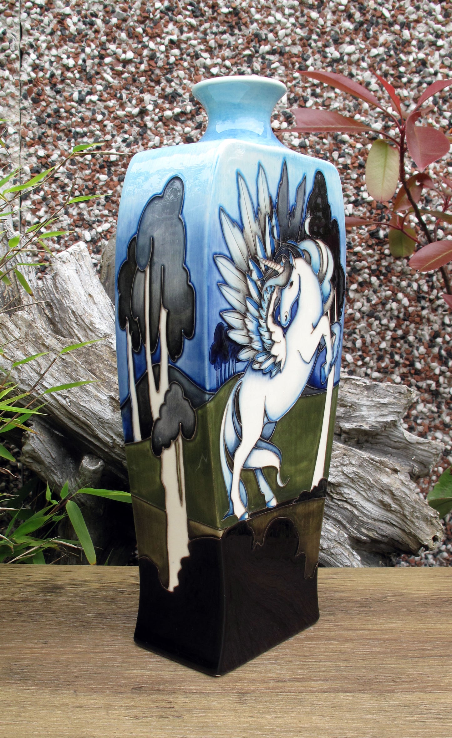 Moorcroft Rare HARPY Vase 39/12 Trial Dated 21.11.22 Retail Price £1415 Unicorn