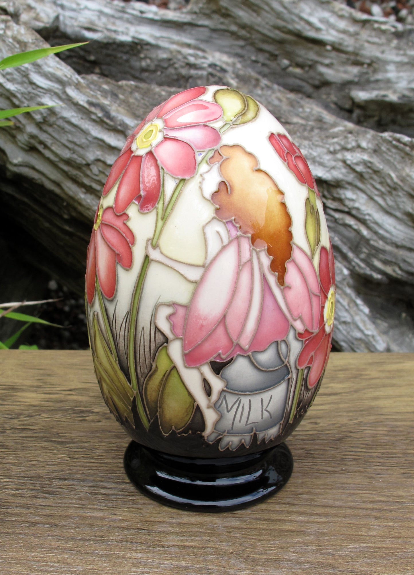 Moorcroft VERY RARE SCOTTISH EGG Trial Date 24.2.25 Retail Price £495 FAIRY