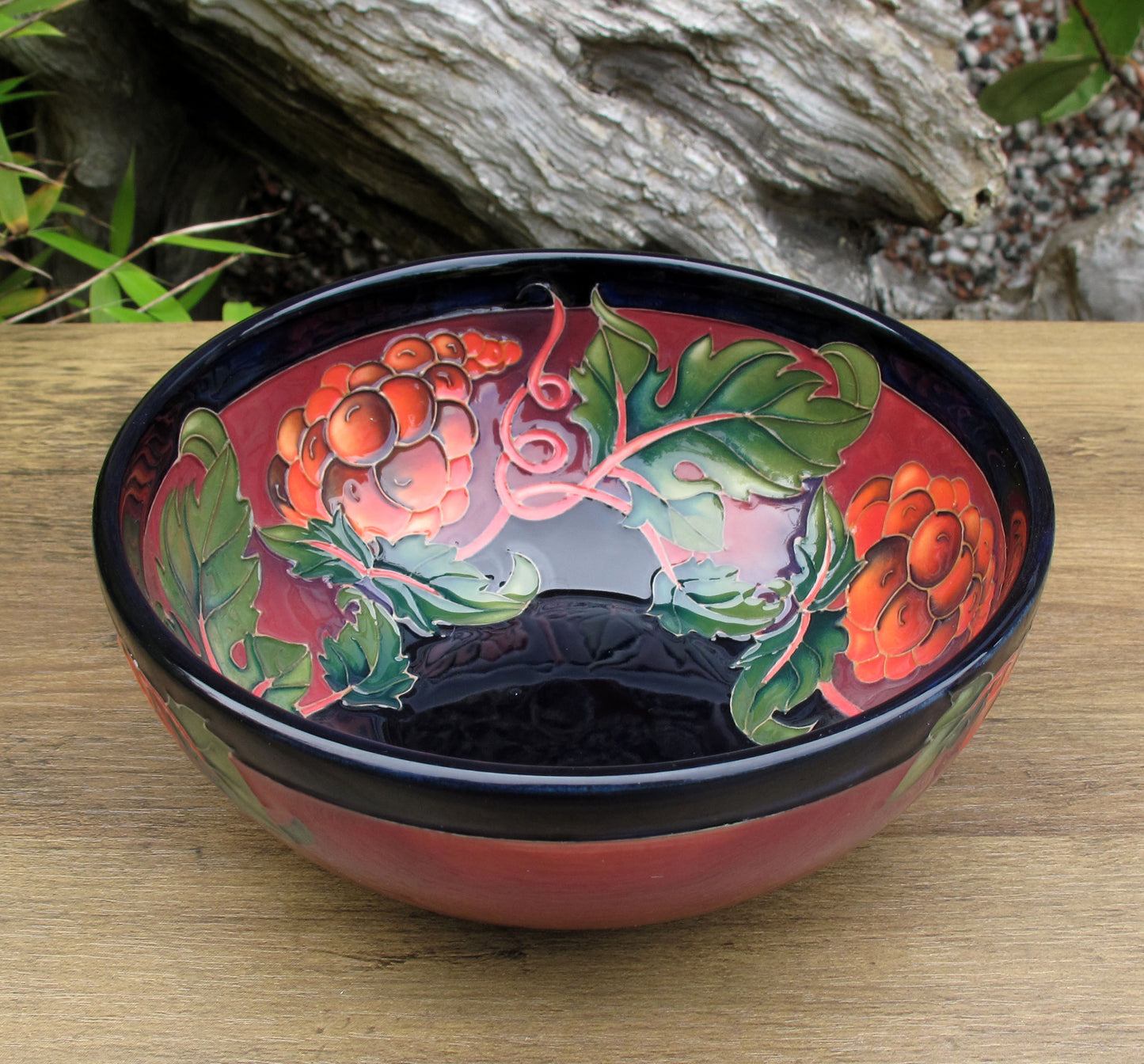 Moorcroft Rare CRIMSON TIDE 711/6 Bowl Trial 31.5.24 Retail Price £760
