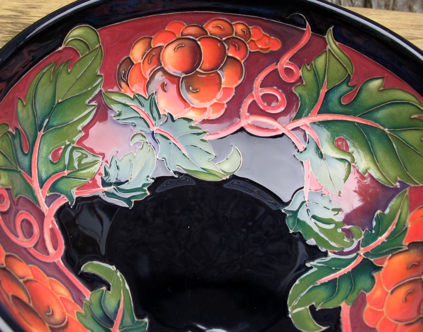Moorcroft Rare CRIMSON TIDE 711/6 Bowl Trial 31.5.24 Retail Price £760