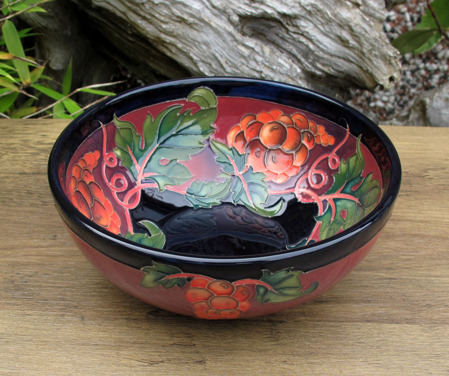 Moorcroft Rare CRIMSON TIDE 711/6 Bowl Trial 31.5.24 Retail Price £760