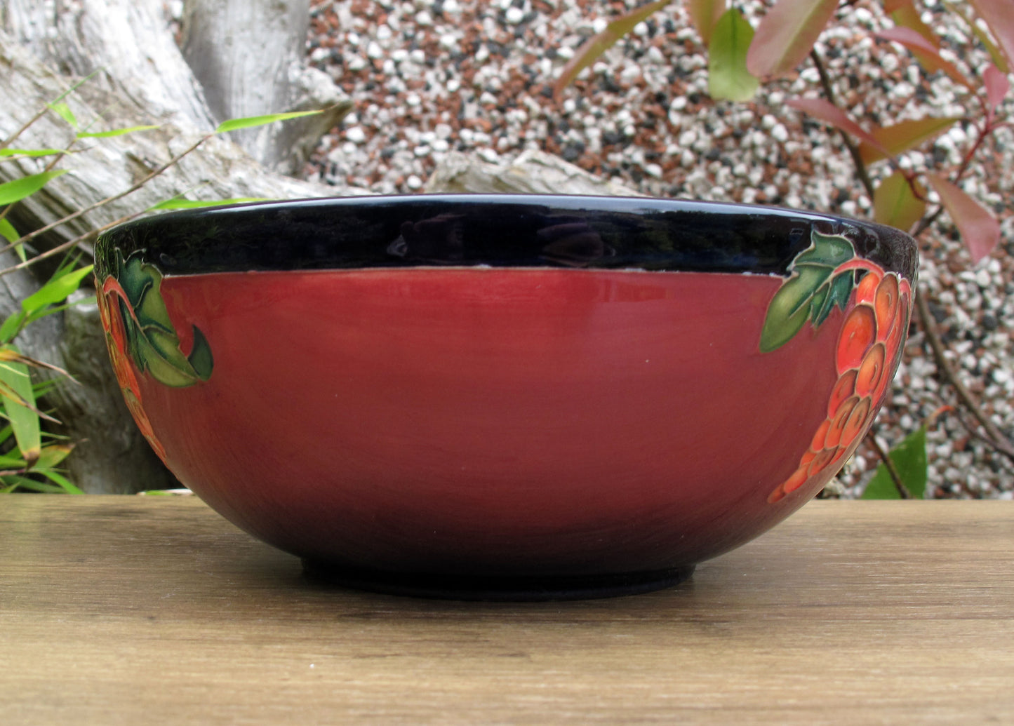 Moorcroft Rare CRIMSON TIDE 711/6 Bowl Trial 31.5.24 Retail Price £760