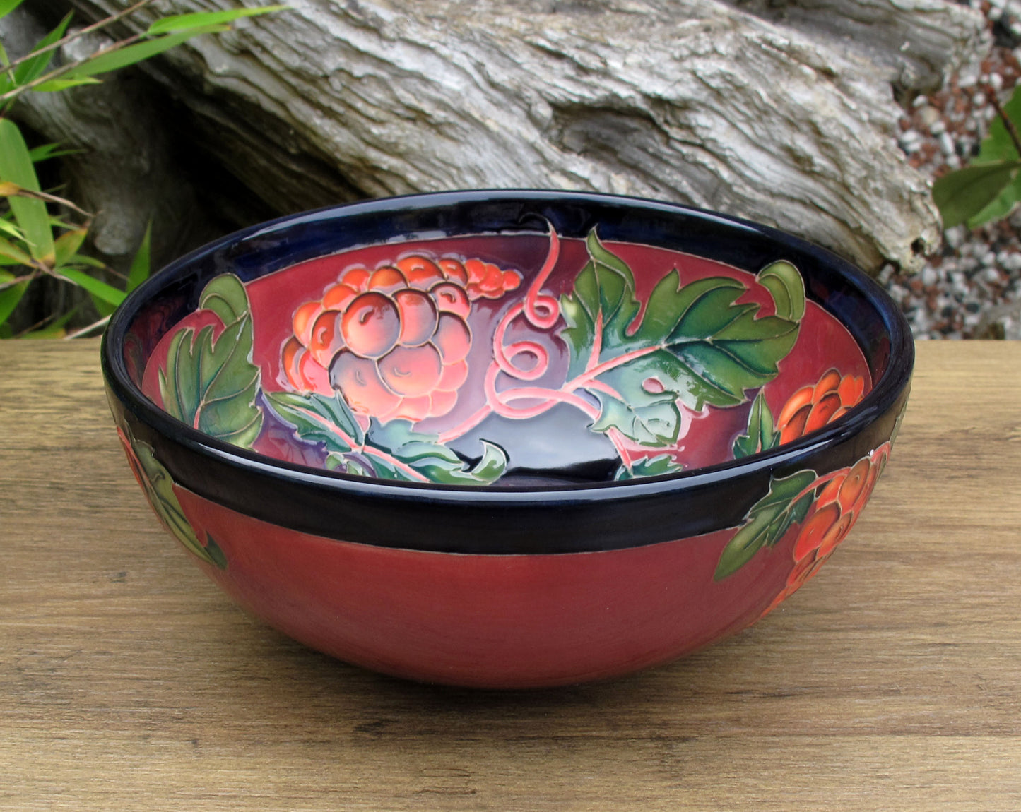 Moorcroft Rare CRIMSON TIDE 711/6 Bowl Trial 31.5.24 Retail Price £760