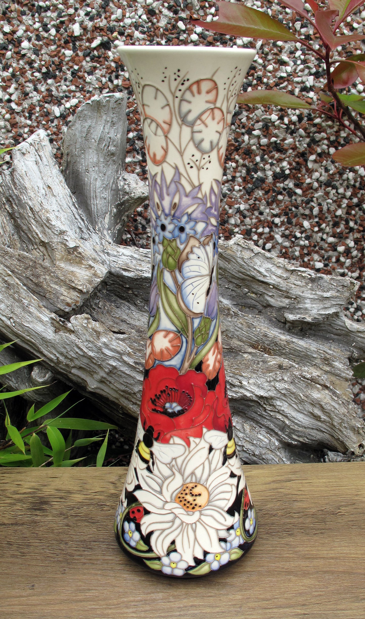 Moorcroft GODSHILL MEADOW 365/12 Vase Limited Edition 2/30 Retail Price £995