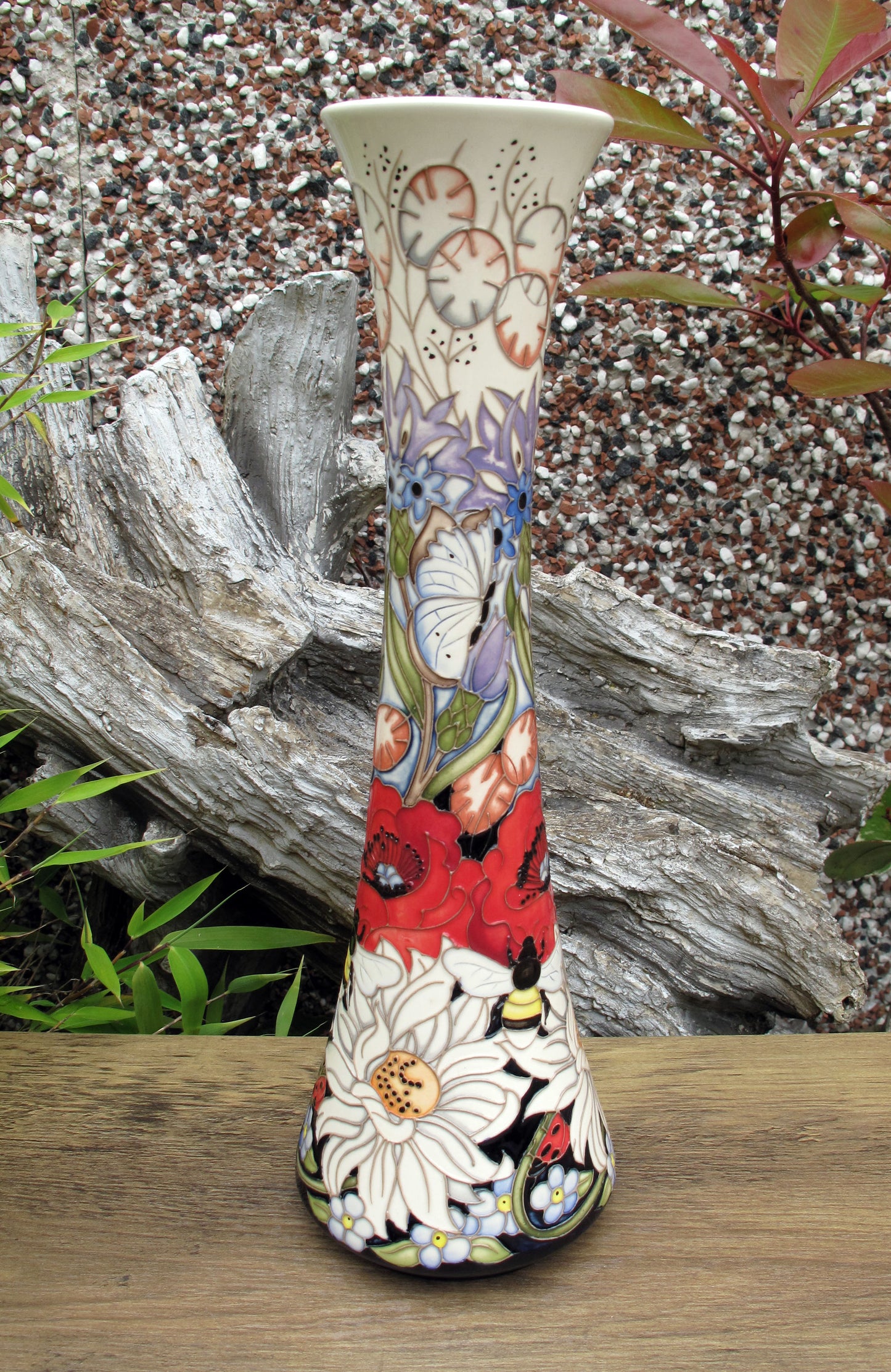 Moorcroft GODSHILL MEADOW 365/12 Vase Limited Edition 2/30 Retail Price £995