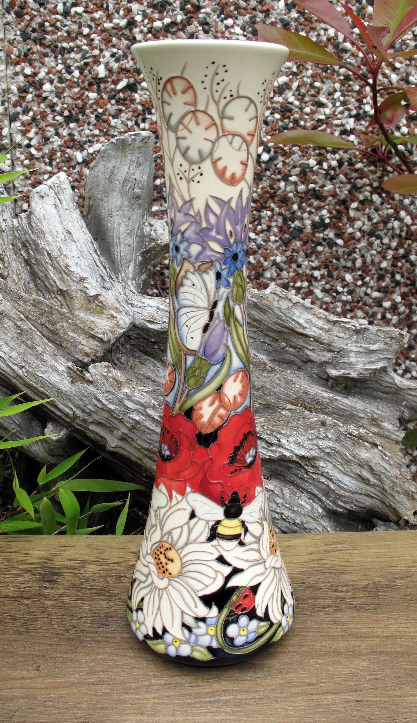 Moorcroft GODSHILL MEADOW 365/12 Vase Limited Edition 2/30 Retail Price £995