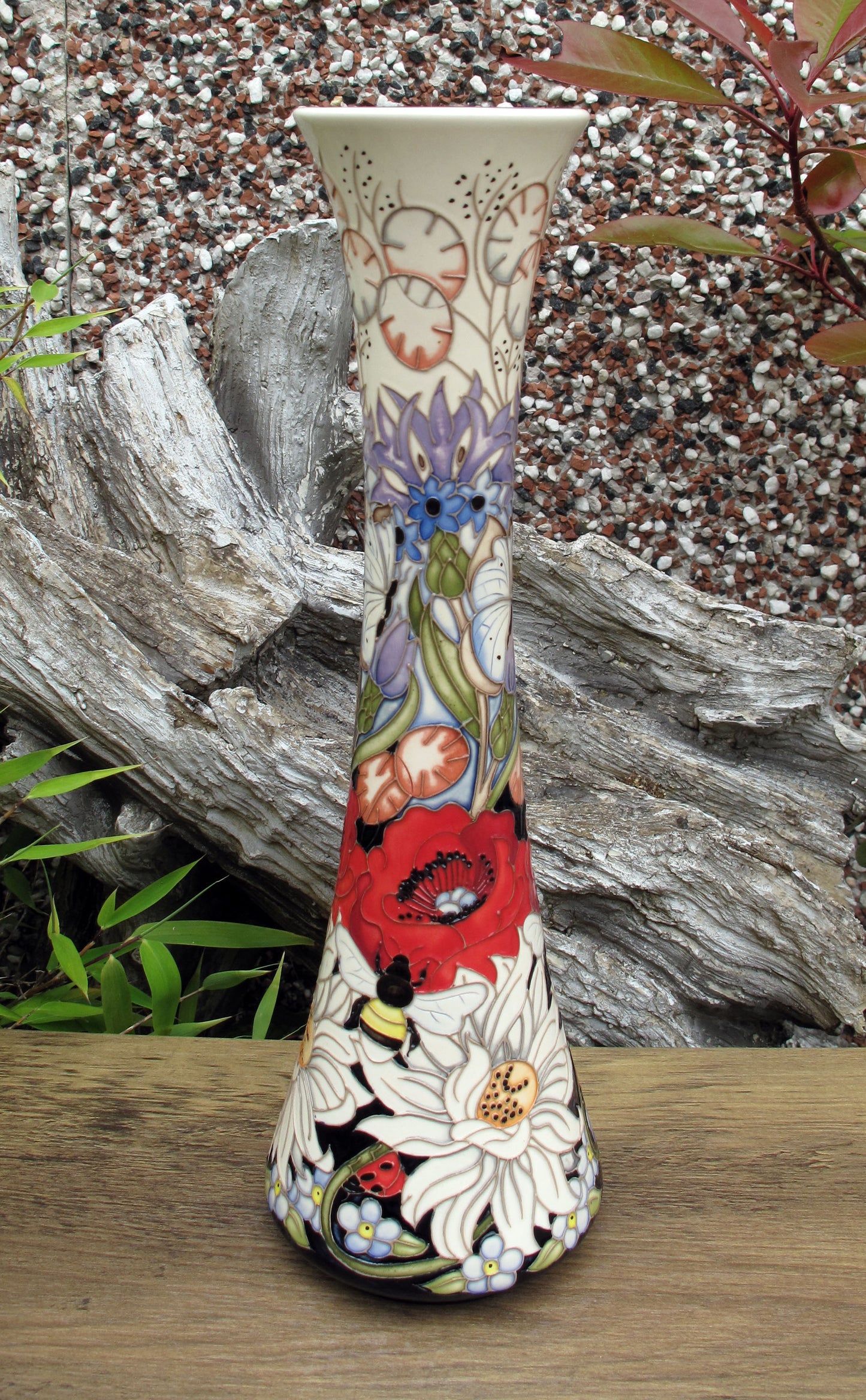Moorcroft GODSHILL MEADOW 365/12 Vase Limited Edition 2/30 Retail Price £995