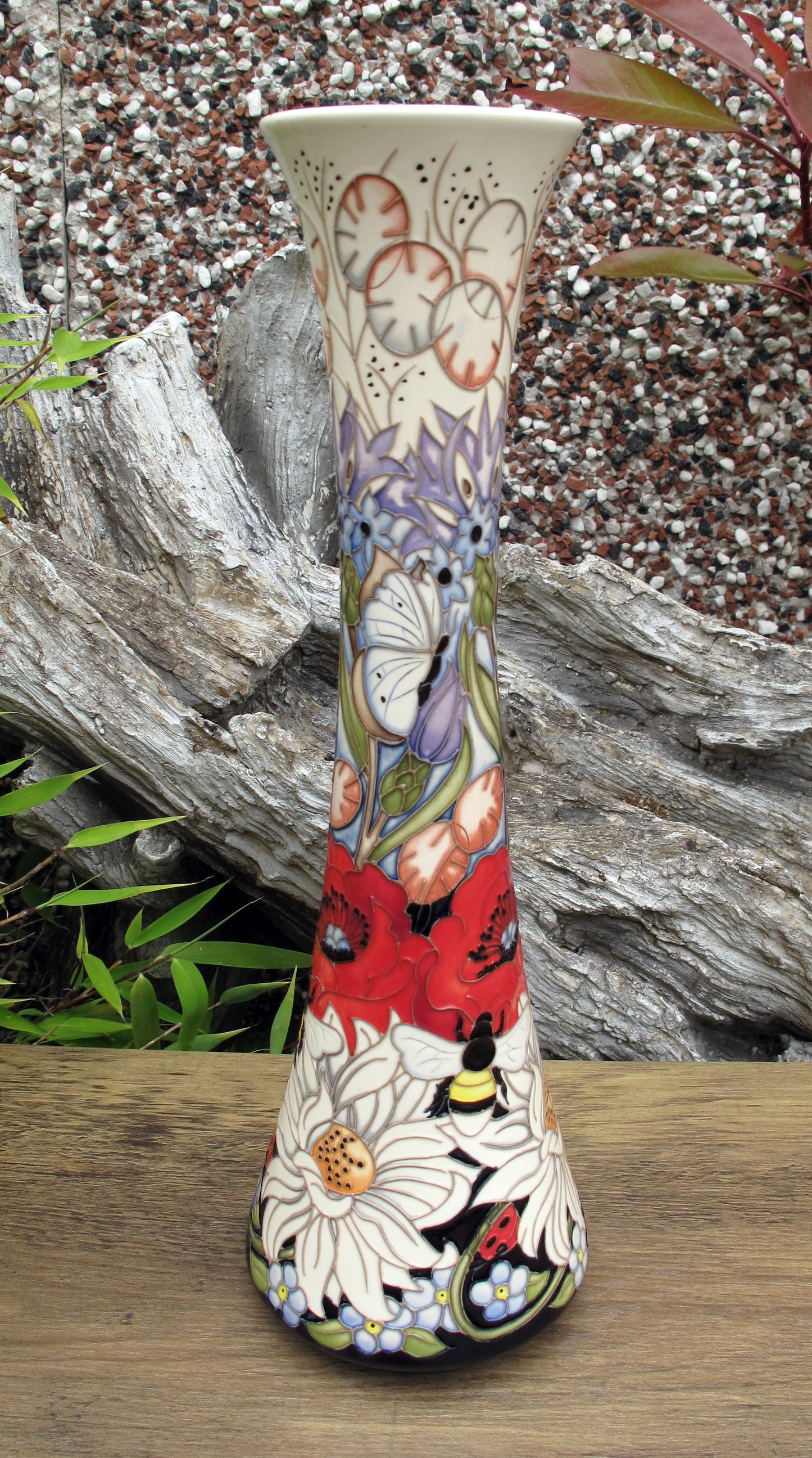 Moorcroft GODSHILL MEADOW 365/12 Vase Limited Edition 2/30 Retail Price £995
