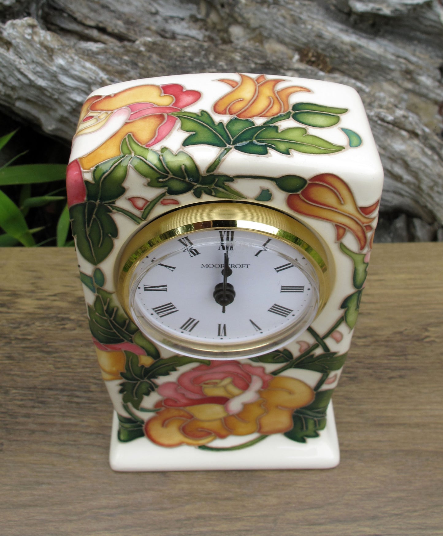 Moorcroft Rare BEE IN TIME Clock CL1 Numbered Edition 12.  Retail Price £445