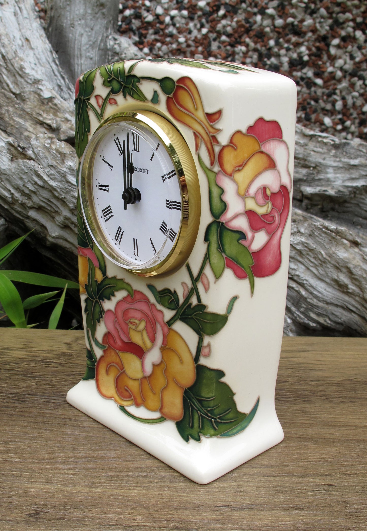 Moorcroft Rare BEE IN TIME Clock CL1 Numbered Edition 12.  Retail Price £445