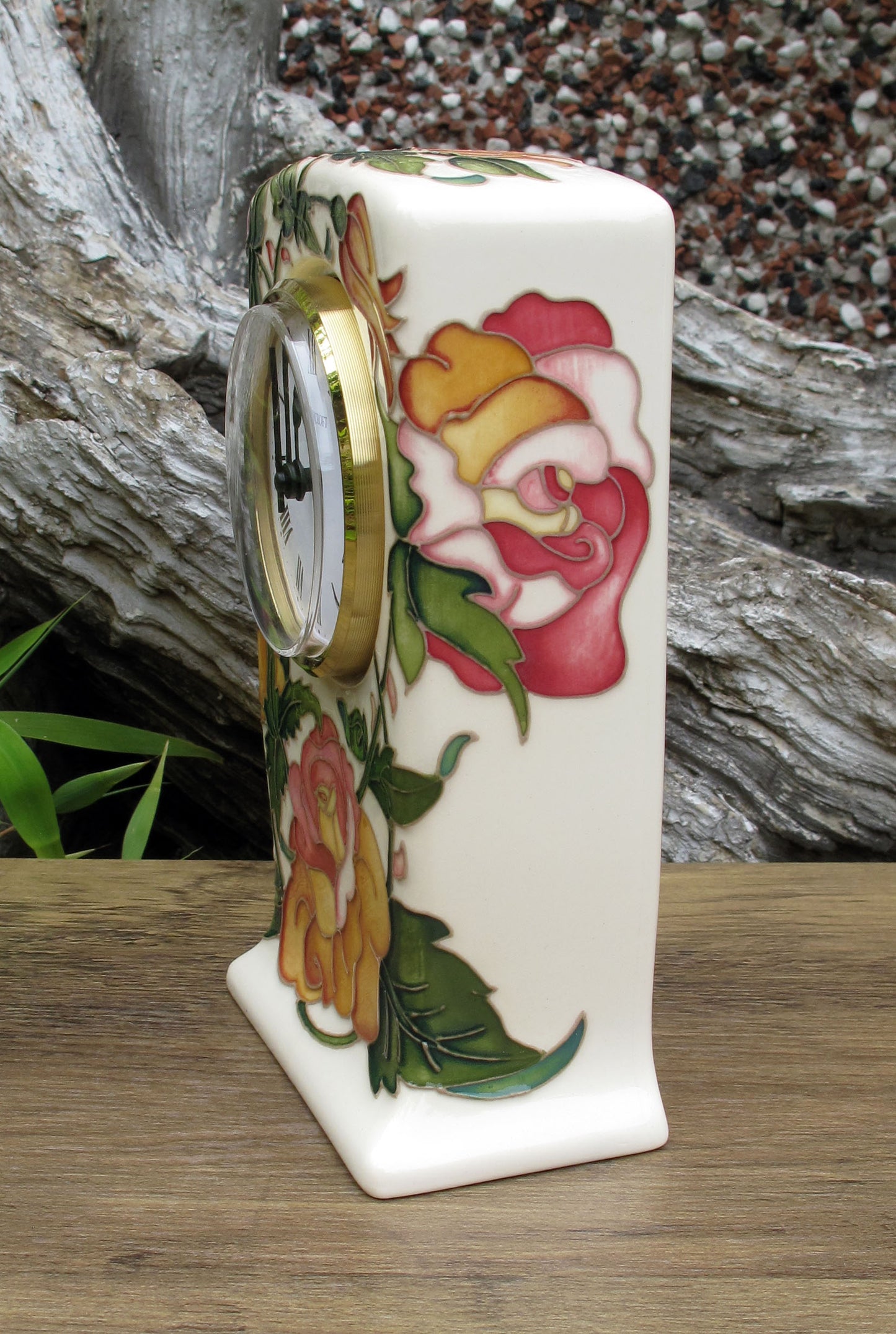 Moorcroft Rare BEE IN TIME Clock CL1 Numbered Edition 12.  Retail Price £445