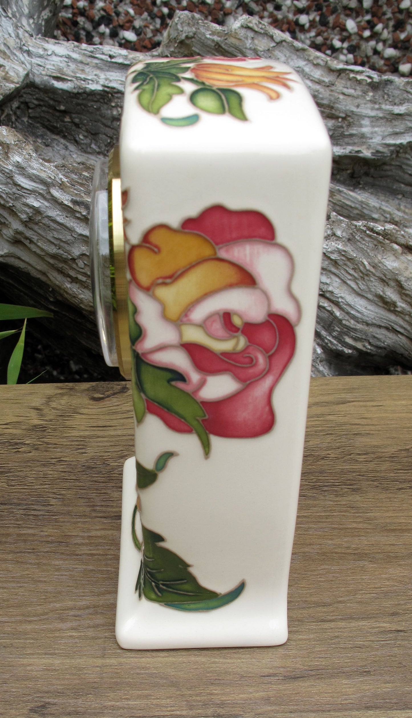 Moorcroft Rare BEE IN TIME Clock CL1 Numbered Edition 12.  Retail Price £445