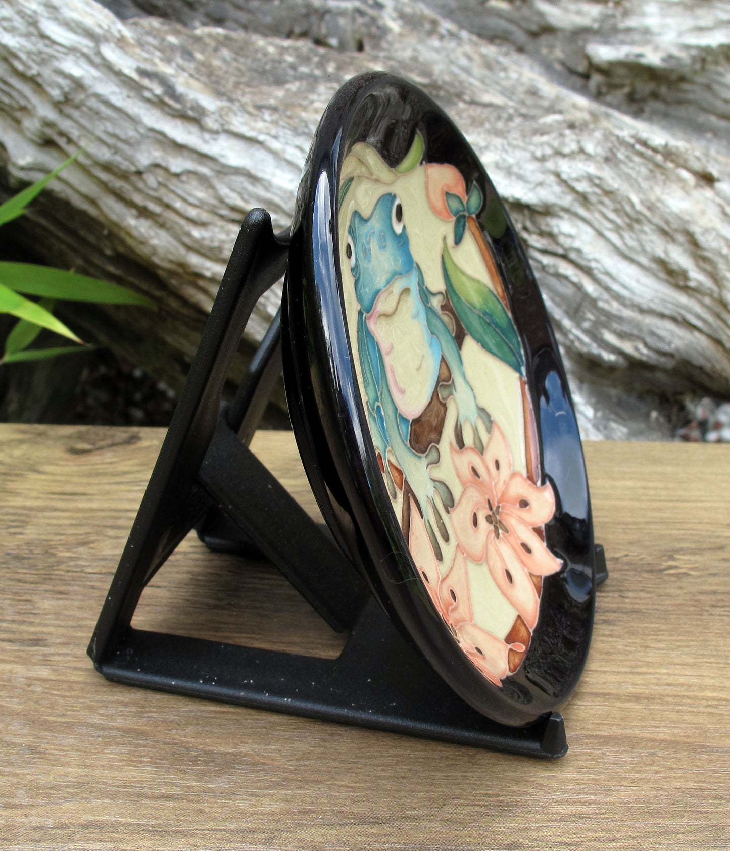 Moorcroft Exquisite ANURA Frog Tray 780/4 Numbered Edition 69. Retail Price £235