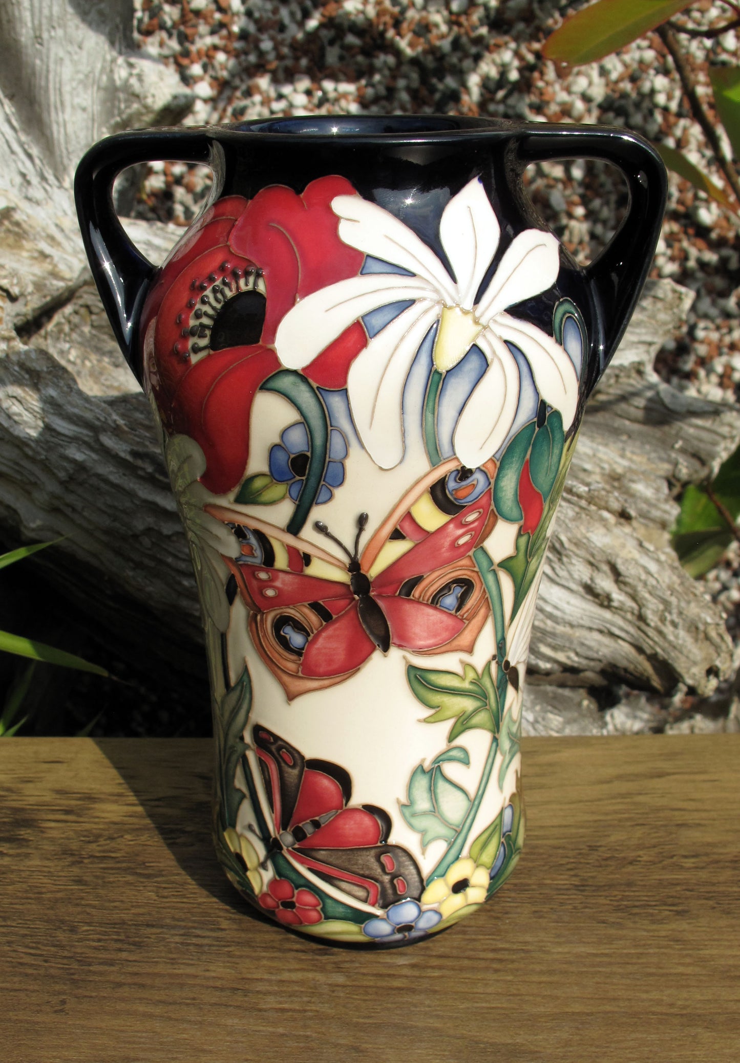 Moorcroft Rare FLORAL FANTASIA Vase 375/7 Limited Edition 2/5 Retail Price £945