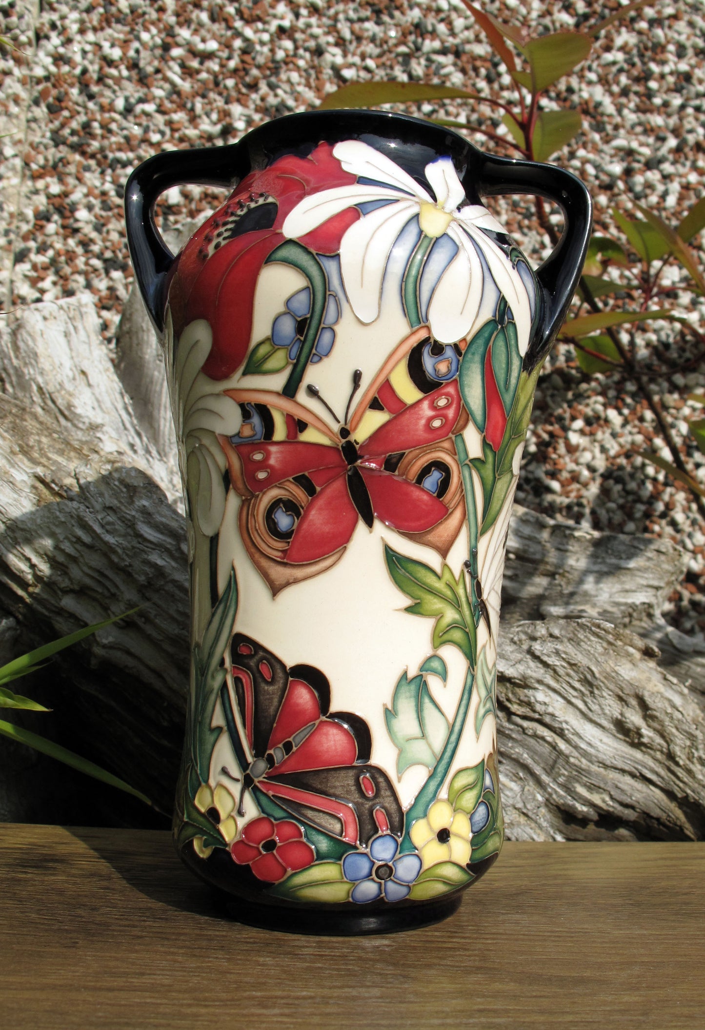 Moorcroft Rare FLORAL FANTASIA Vase 375/7 Limited Edition 2/5 Retail Price £945
