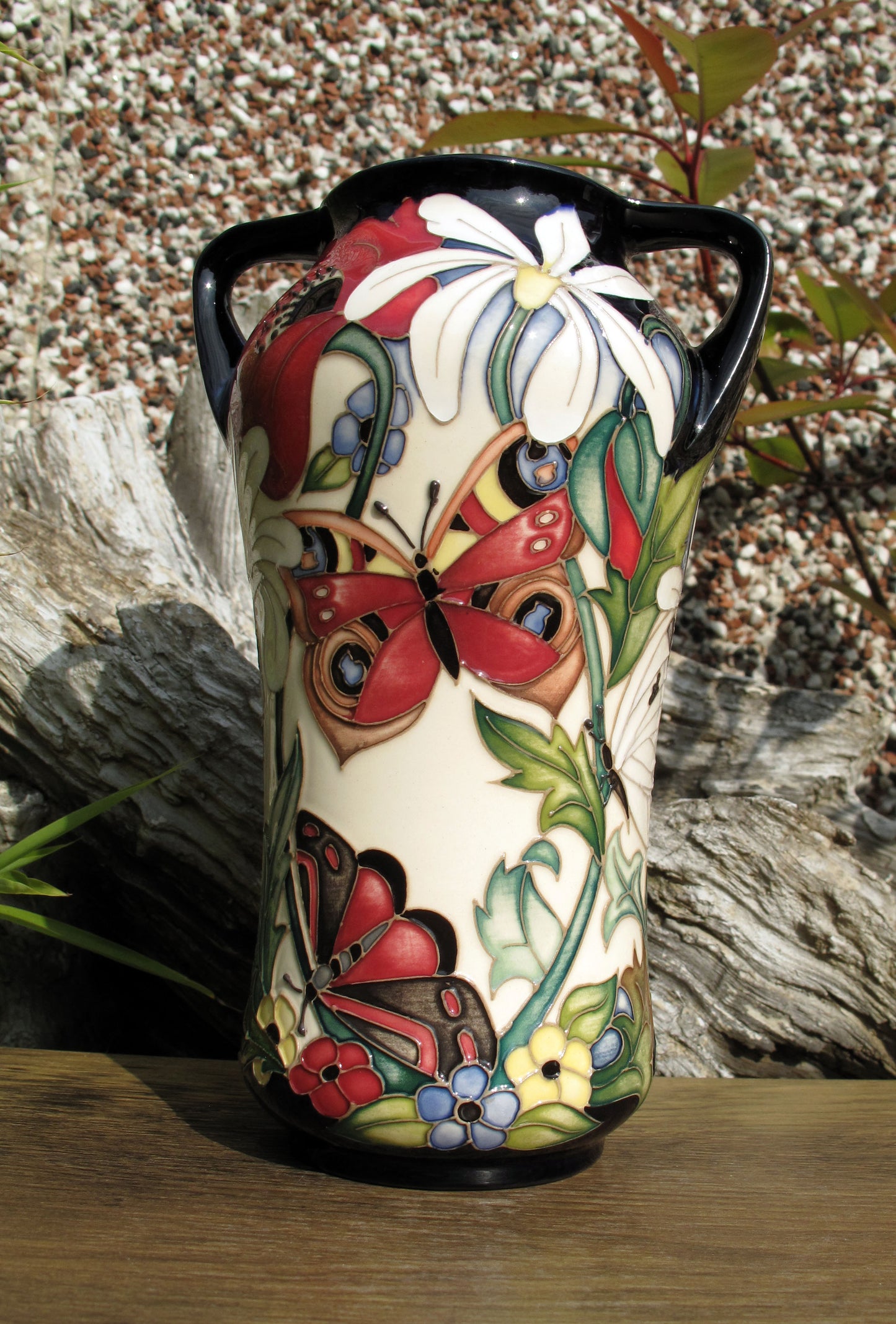 Moorcroft Rare FLORAL FANTASIA Vase 375/7 Limited Edition 2/5 Retail Price £945