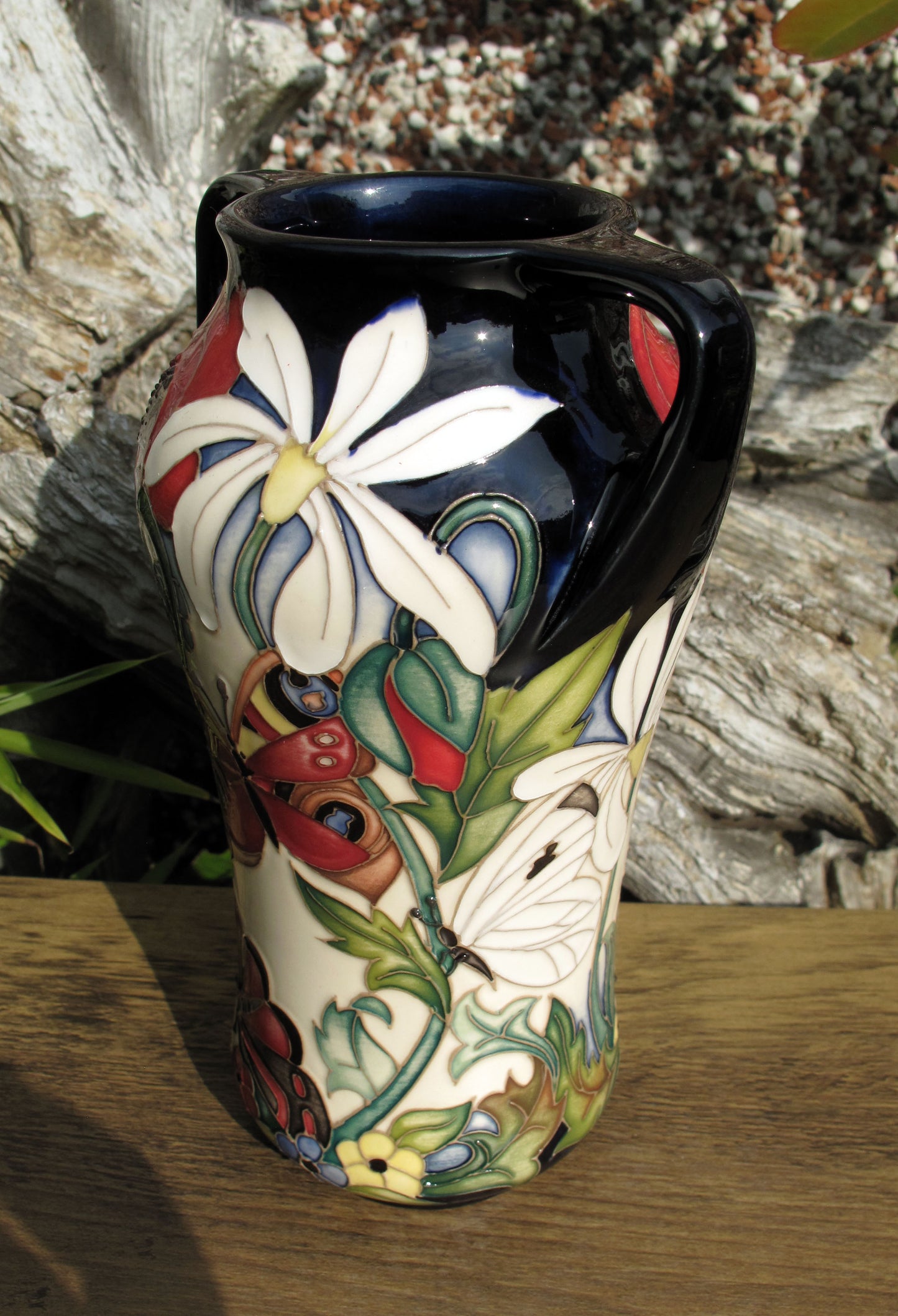 Moorcroft Rare FLORAL FANTASIA Vase 375/7 Limited Edition 2/5 Retail Price £945