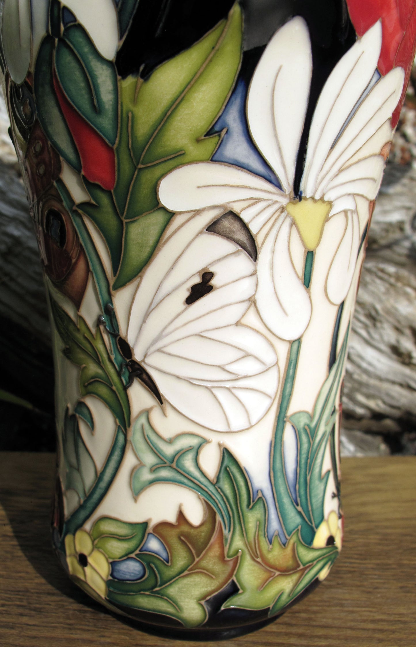 Moorcroft Rare FLORAL FANTASIA Vase 375/7 Limited Edition 2/5 Retail Price £945