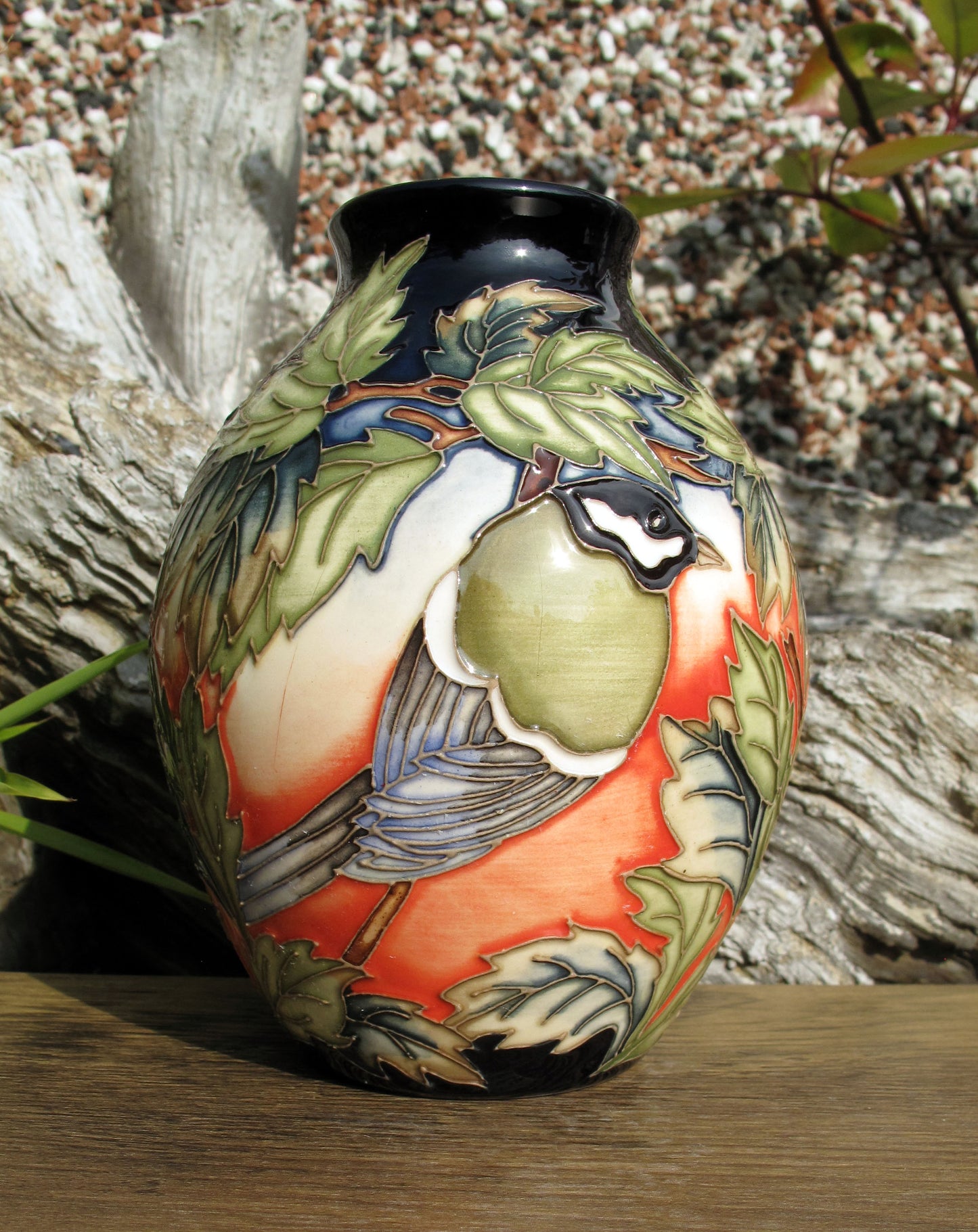 Moorcroft STAR OF SPRING Vase 3/5 Limited Edition 12/15 Retail Price £645 Birds