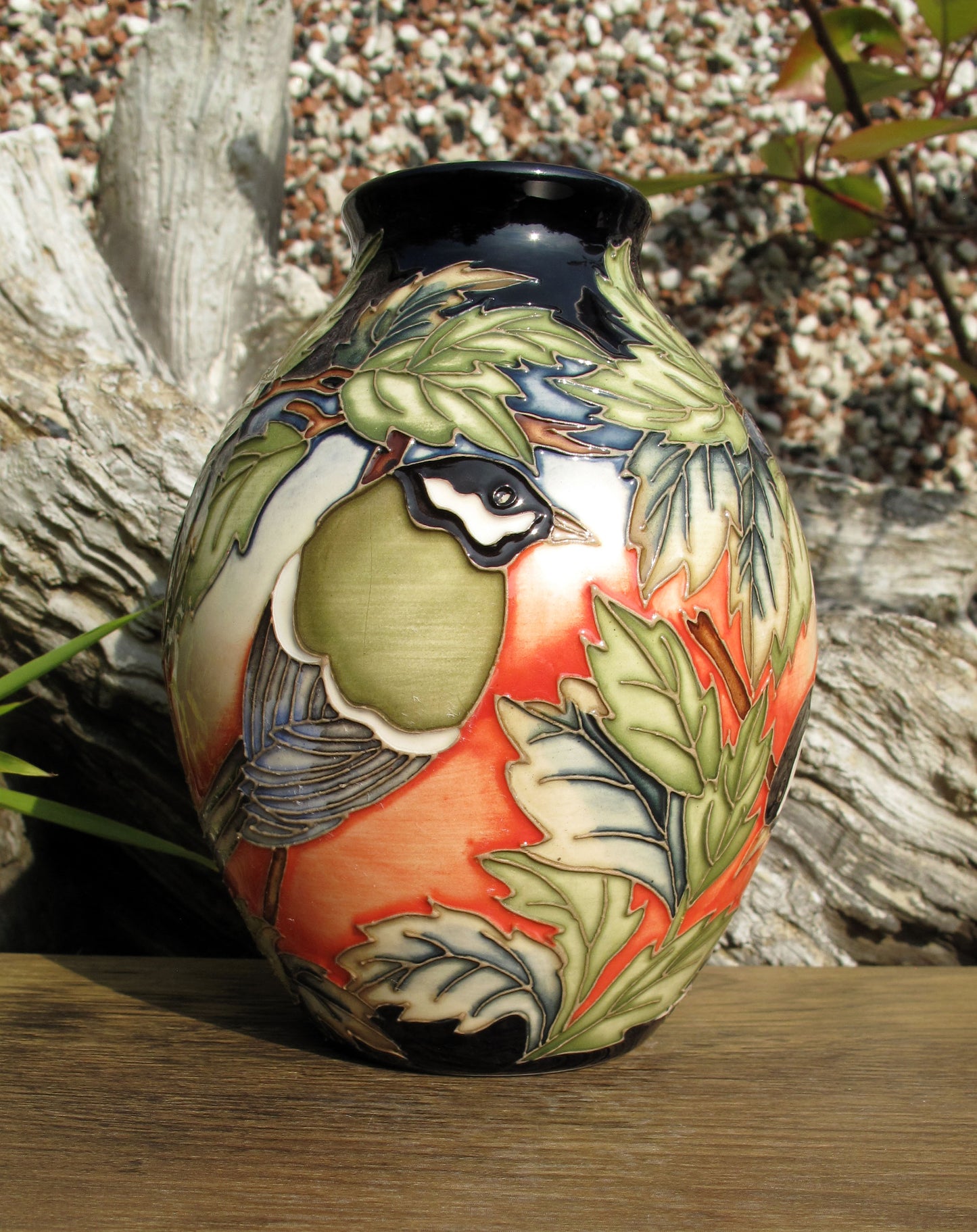 Moorcroft STAR OF SPRING Vase 3/5 Limited Edition 12/15 Retail Price £645 Birds
