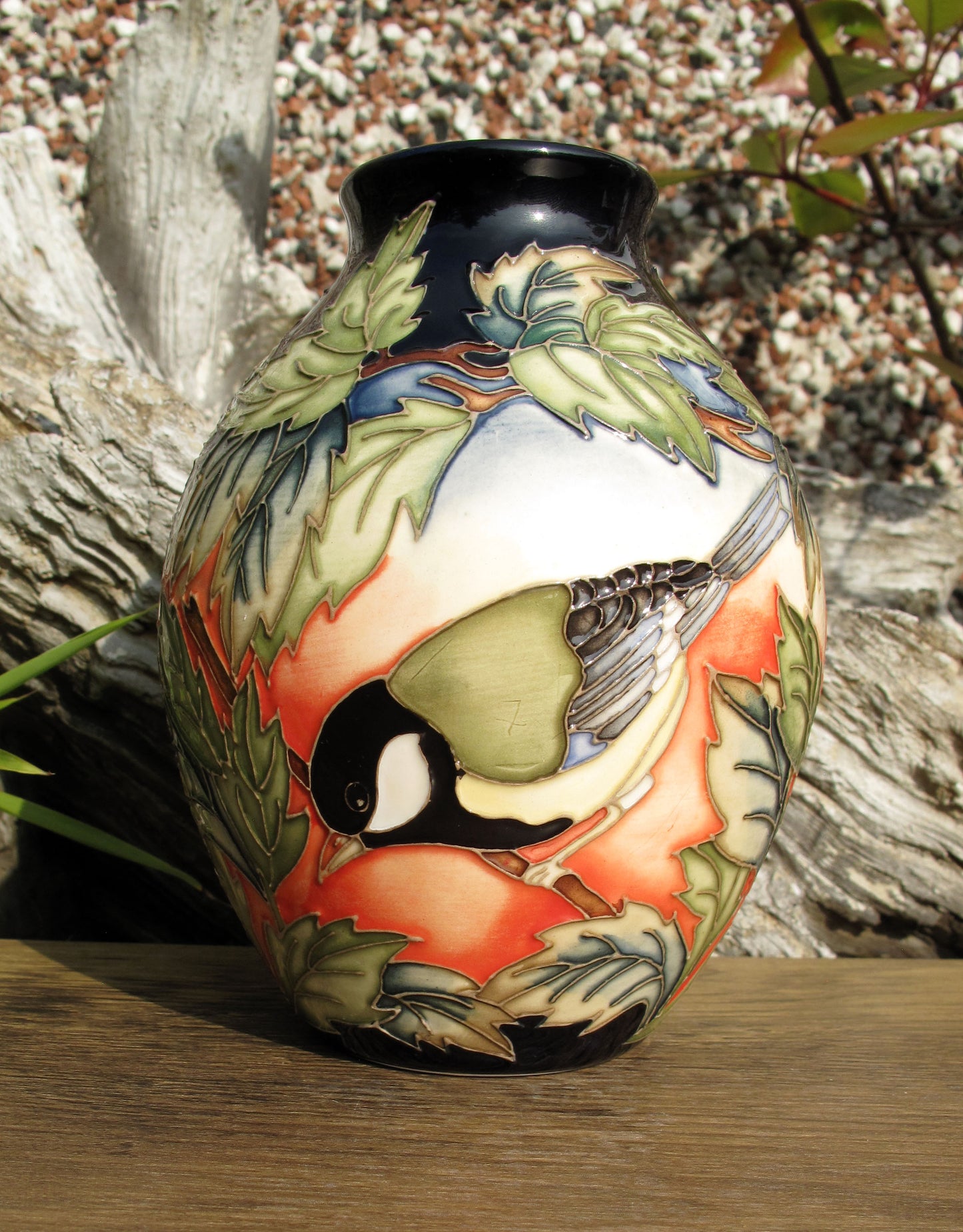 Moorcroft STAR OF SPRING Vase 3/5 Limited Edition 12/15 Retail Price £645 Birds