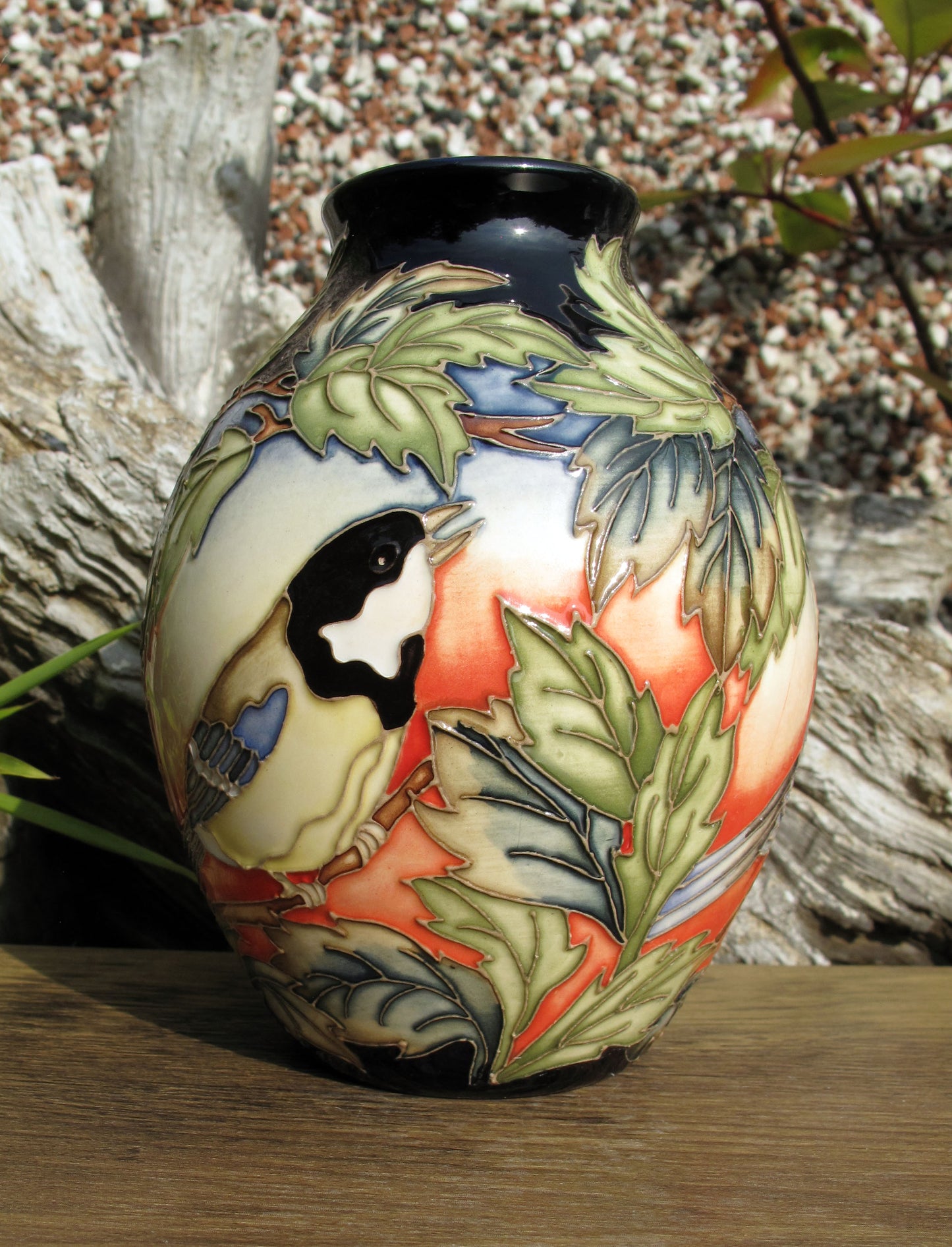 Moorcroft STAR OF SPRING Vase 3/5 Limited Edition 12/15 Retail Price £645 Birds