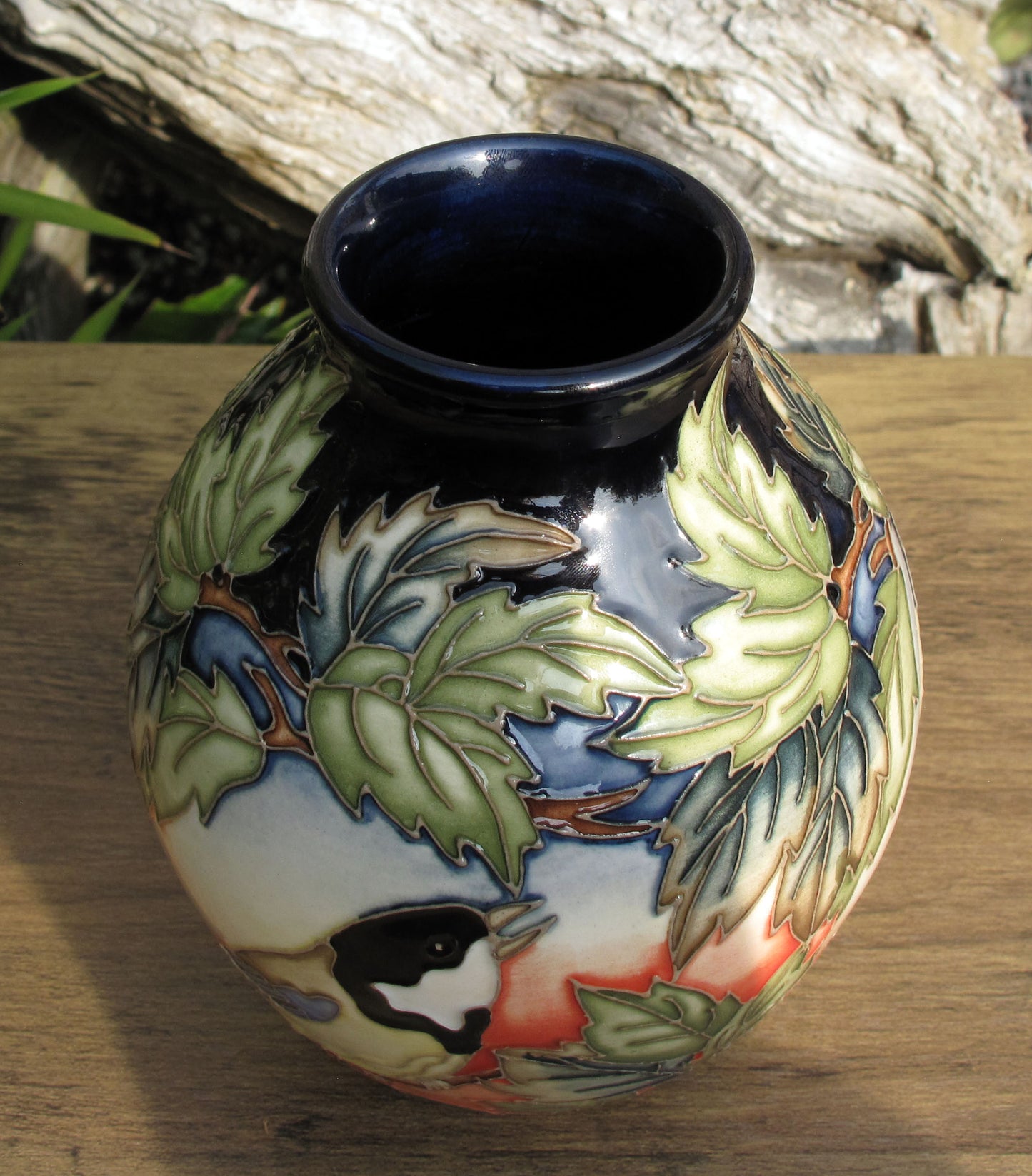Moorcroft STAR OF SPRING Vase 3/5 Limited Edition 12/15 Retail Price £645 Birds
