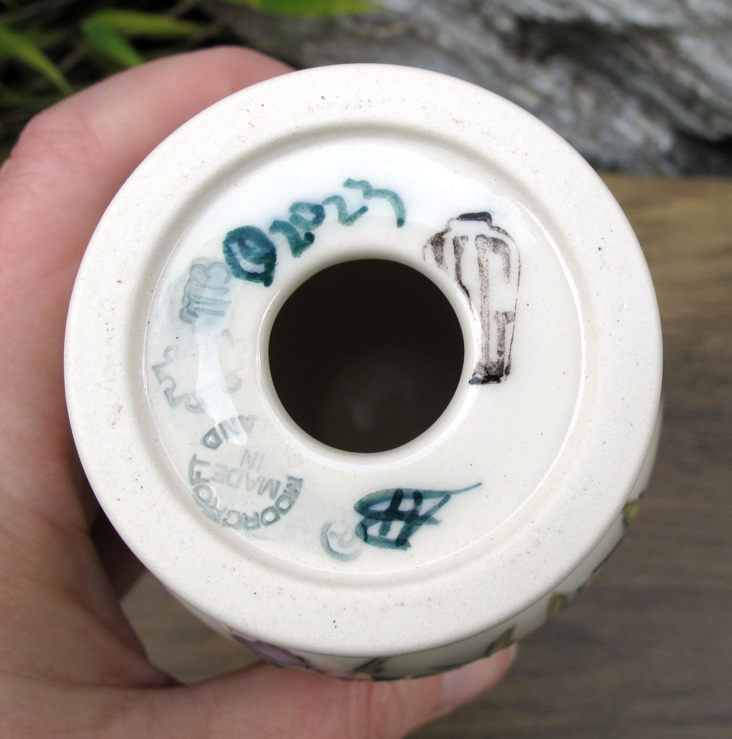 Moorcroft Exquisite SPRING VIOLA EGG Retail Price £360