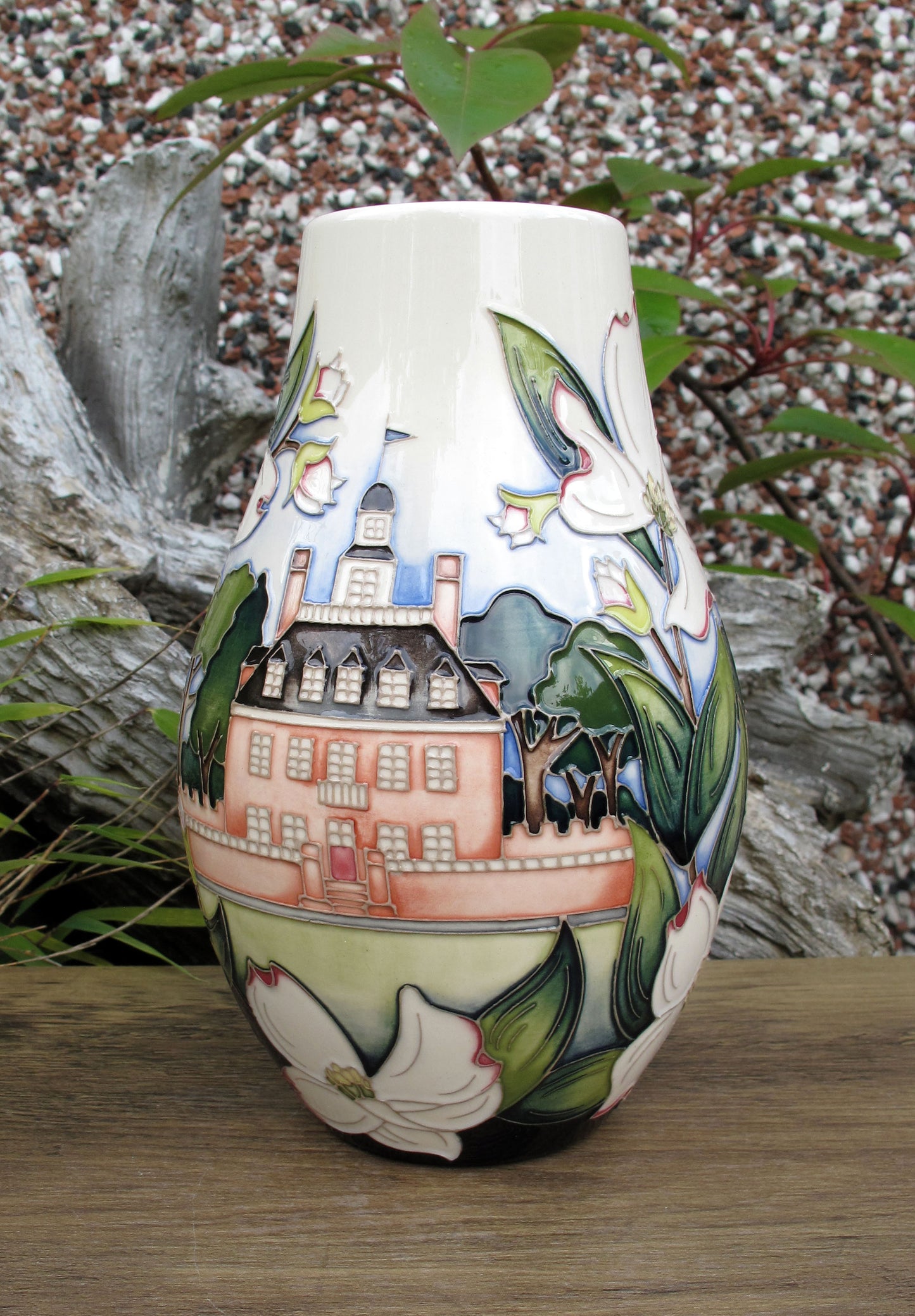 Moorcroft Very Rare WILLIAMSBURG Vase 117/7 Trial Date 29.5.24 Retail Price £895