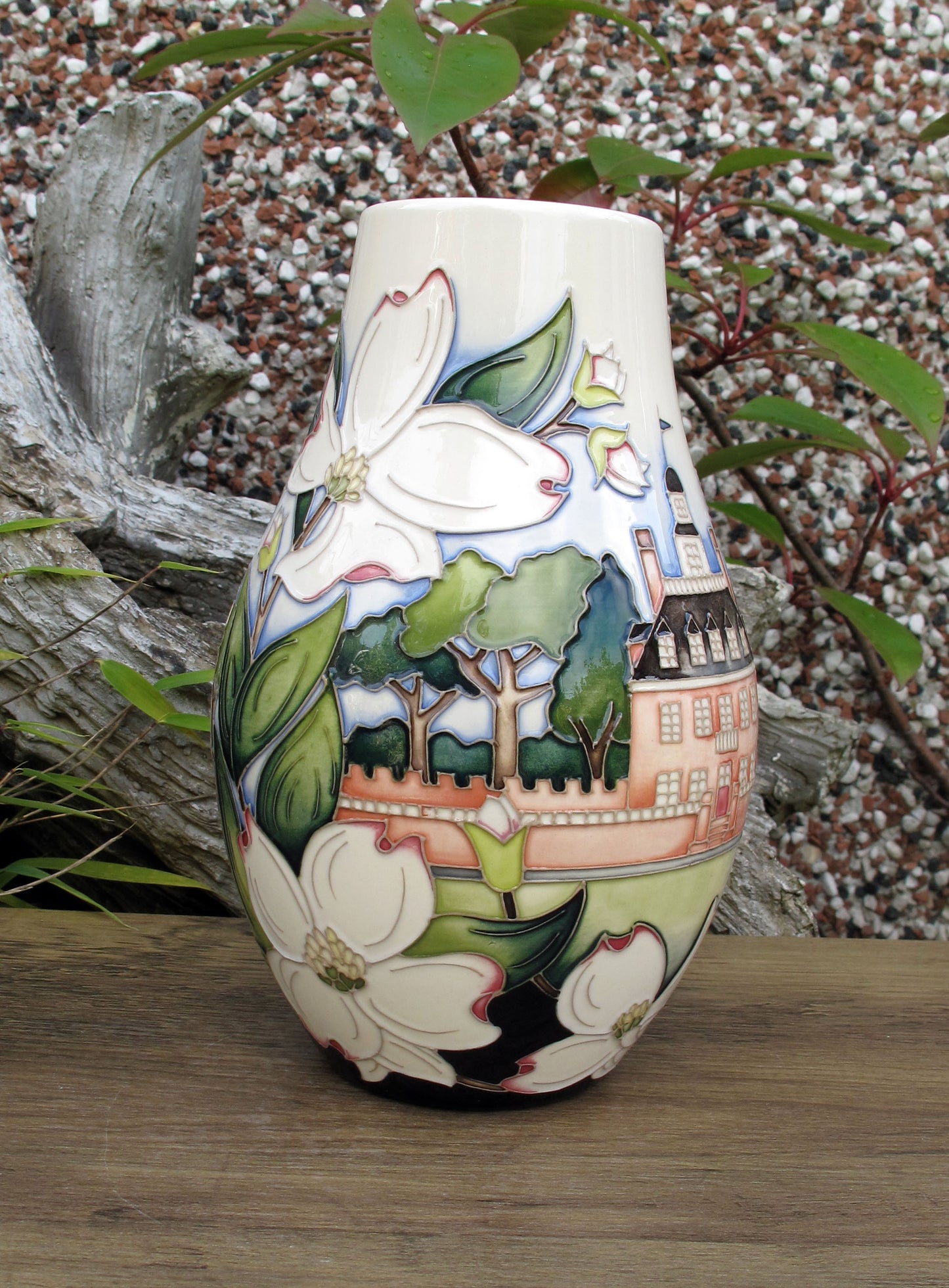 Moorcroft Very Rare WILLIAMSBURG Vase 117/7 Trial Date 29.5.24 Retail Price £895