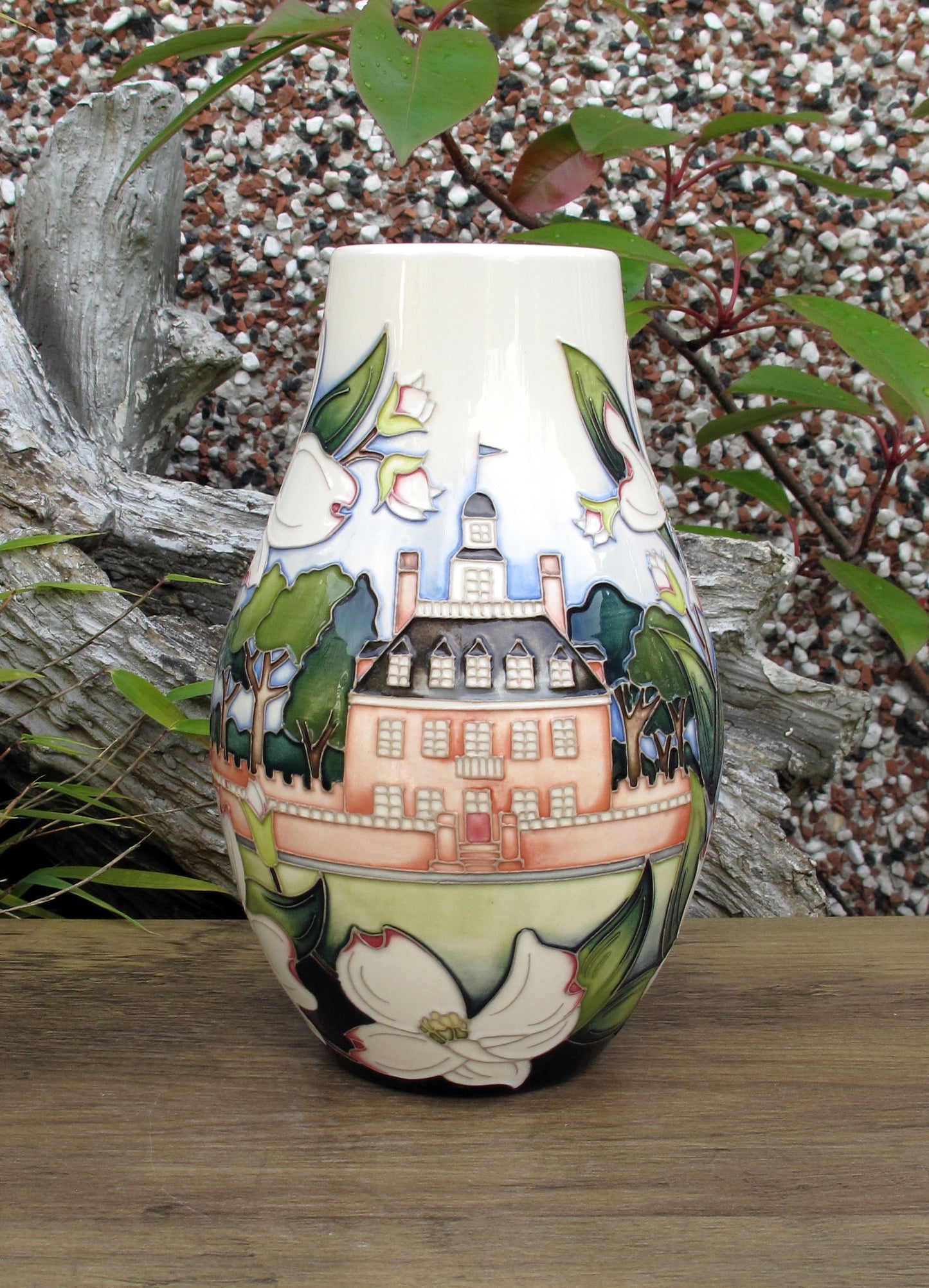 Moorcroft Very Rare WILLIAMSBURG Vase 117/7 Trial Date 29.5.24 Retail Price £895