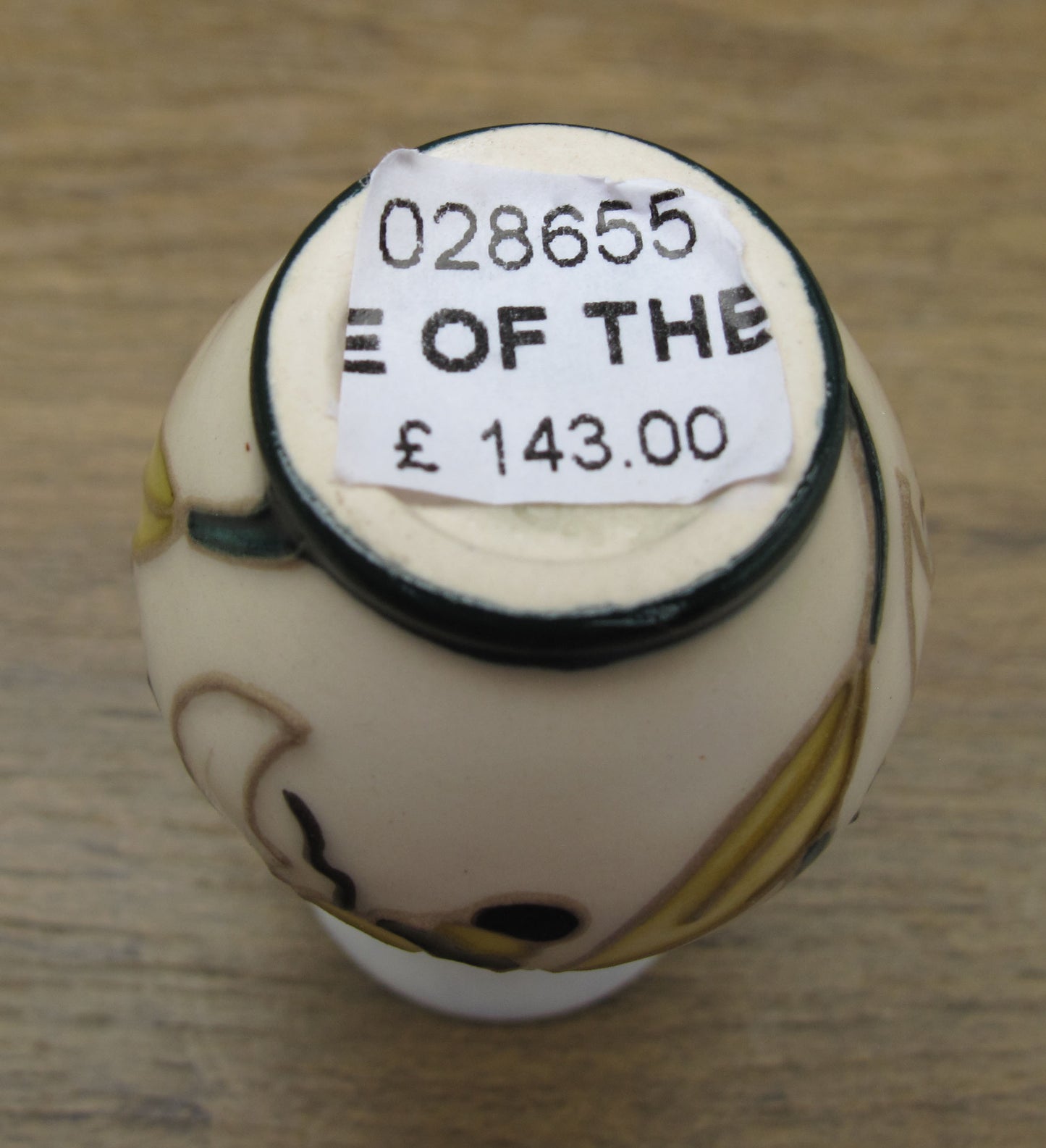 Moorcroft Miniature DANCE OF THE BEES 49/2 Vase ( Month April ) RRP £143