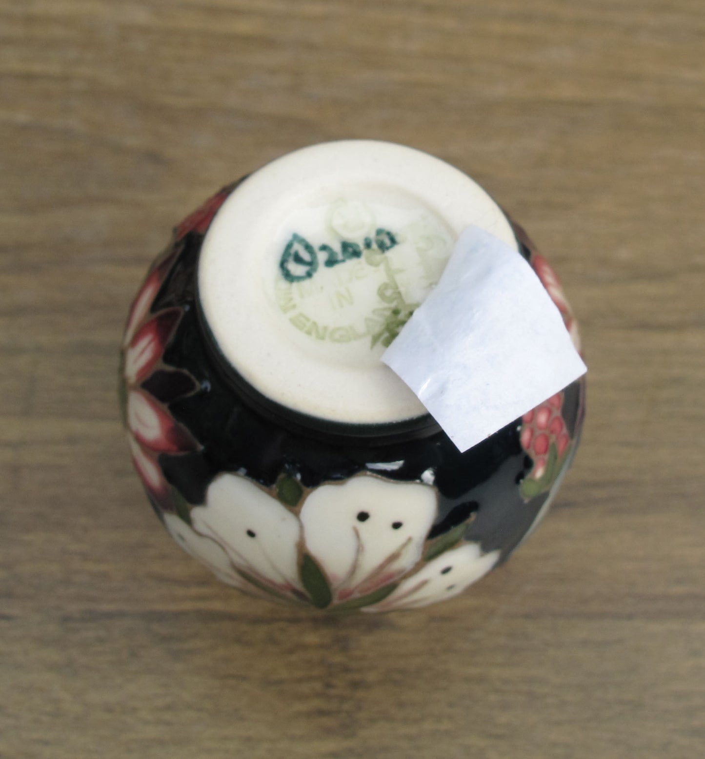 Moorcroft Exquisite Miniature Bramble Revisited 7/2 Vase Retail Price £190