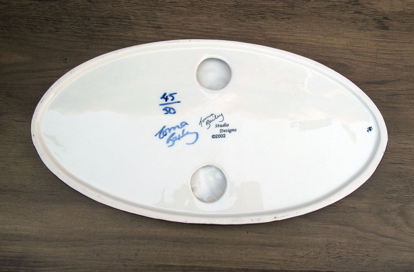 Lorna Bailey FRIEGHT NIGHT WALL PLAQUE LIMITED EDITION 45/50 OCT 2002 Halloween