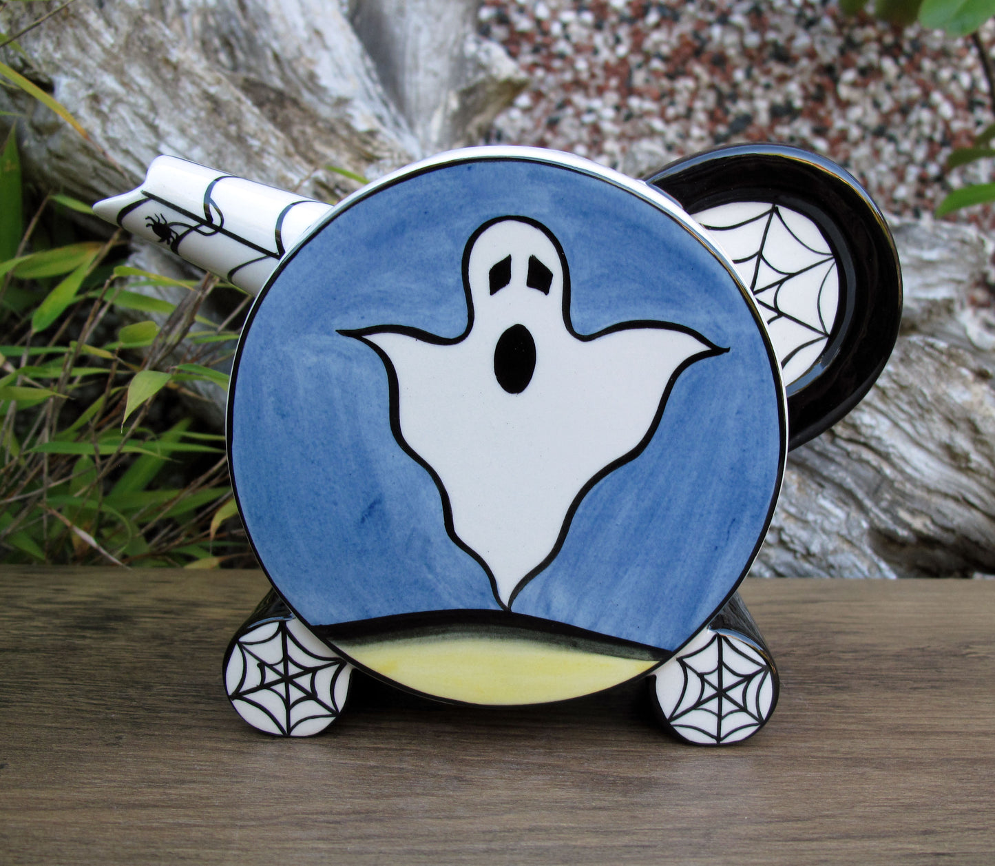 Lorna Bailey SPOOKY GRAVEYARD SMALL ROUND JUG OCT 2004 ( Ref. New Millennium )